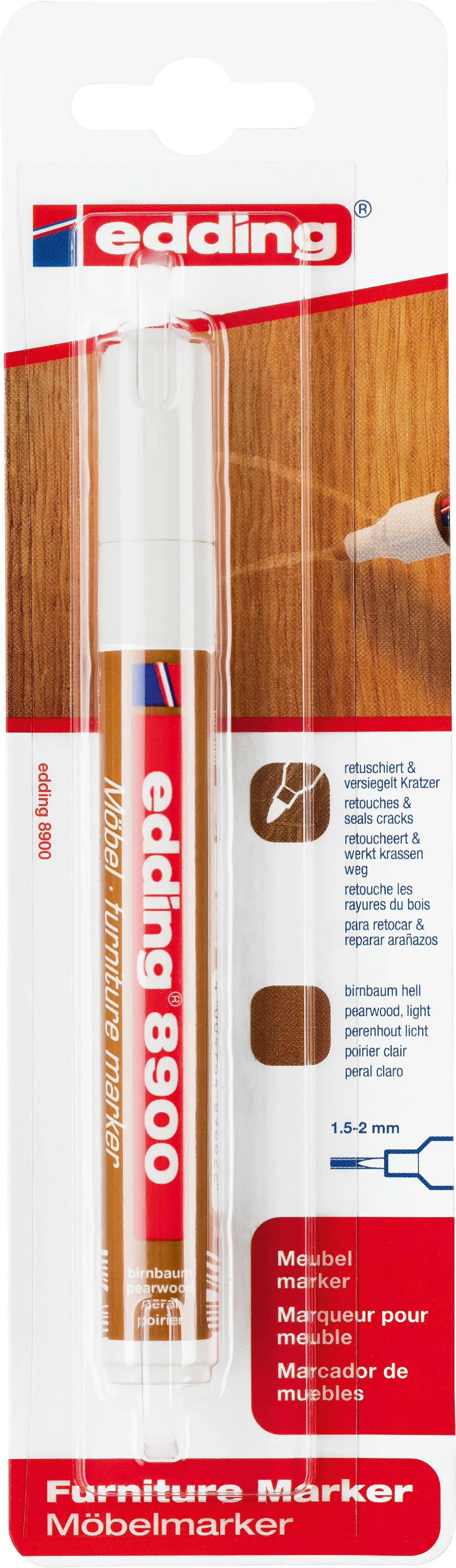 Edding 8900 Möbelmarker birnbaum hell Edding 8900 Möbelmarker birnbaum hell