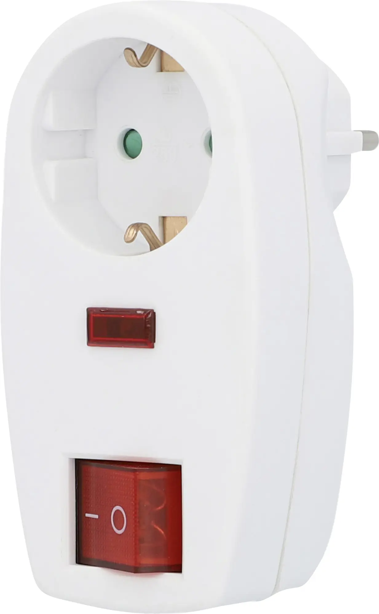 Überspannungsfilter mit Kontrollampe weiß