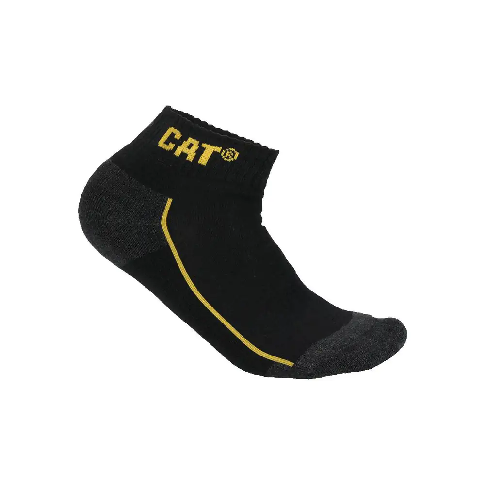 CAT Sneakersocken Robust schwarz 3 Stück