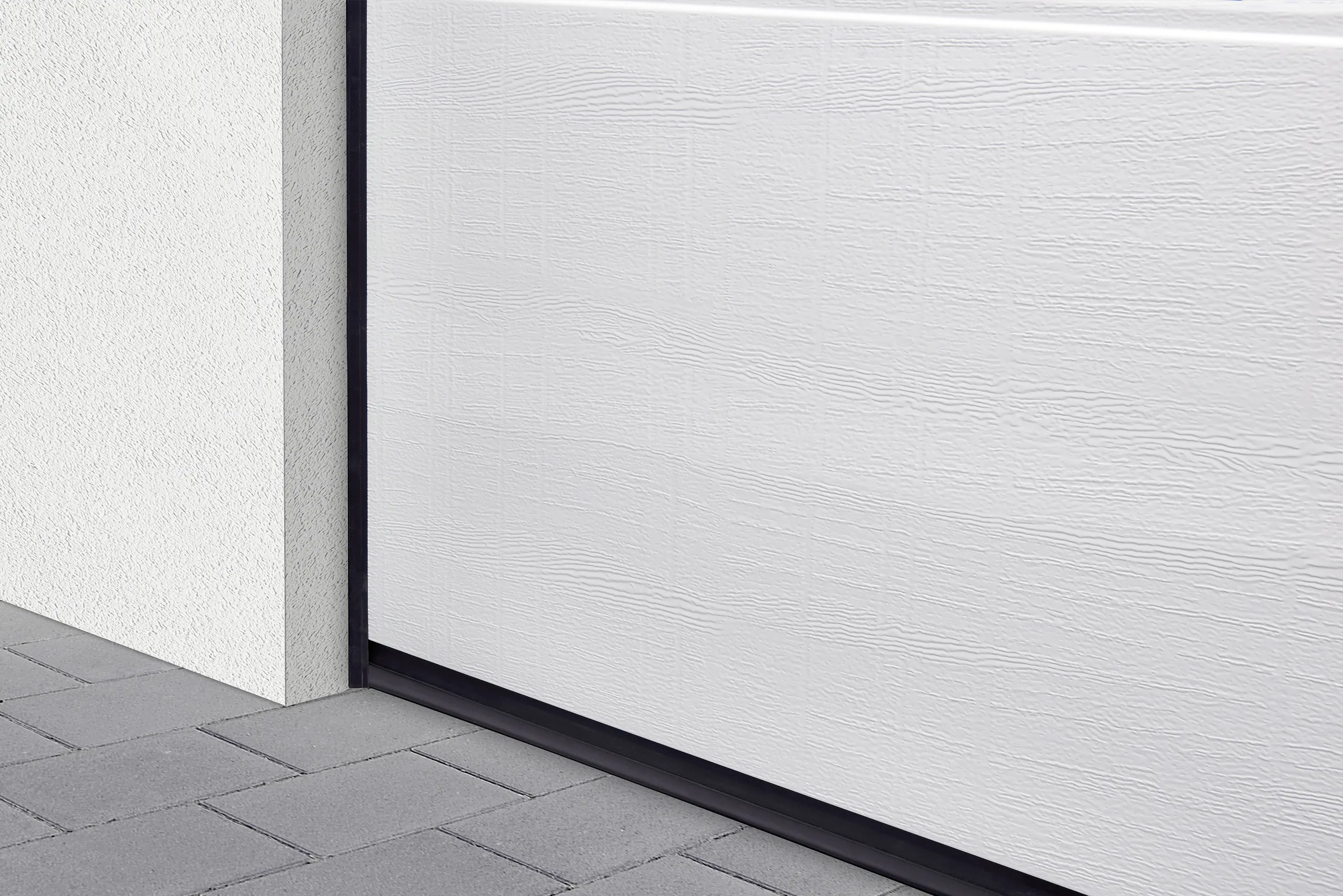 IsoMatic Garagen-Sektionaltor 250 x 212,5 cm reinweiss Inkl. Torantrieb