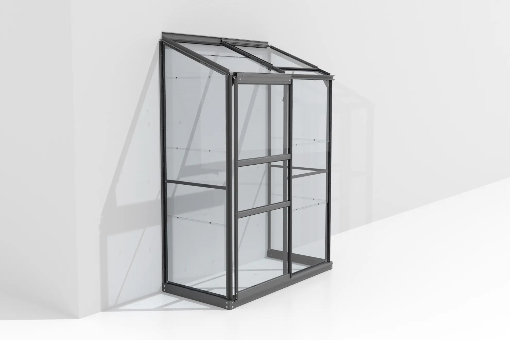 Vitavia Anlehngewächshaus Styx 900 65 x 130 cm 3 mm Sicherheitsglas