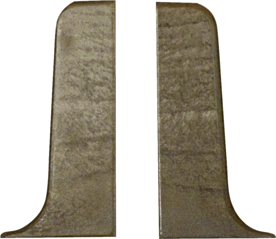 Endstück für Kunststoffleiste ku.050 nussbaum