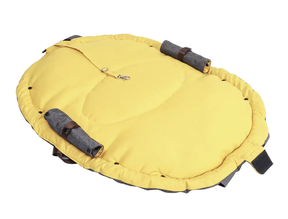 Nobby Transporttasche Shelly grau/senf