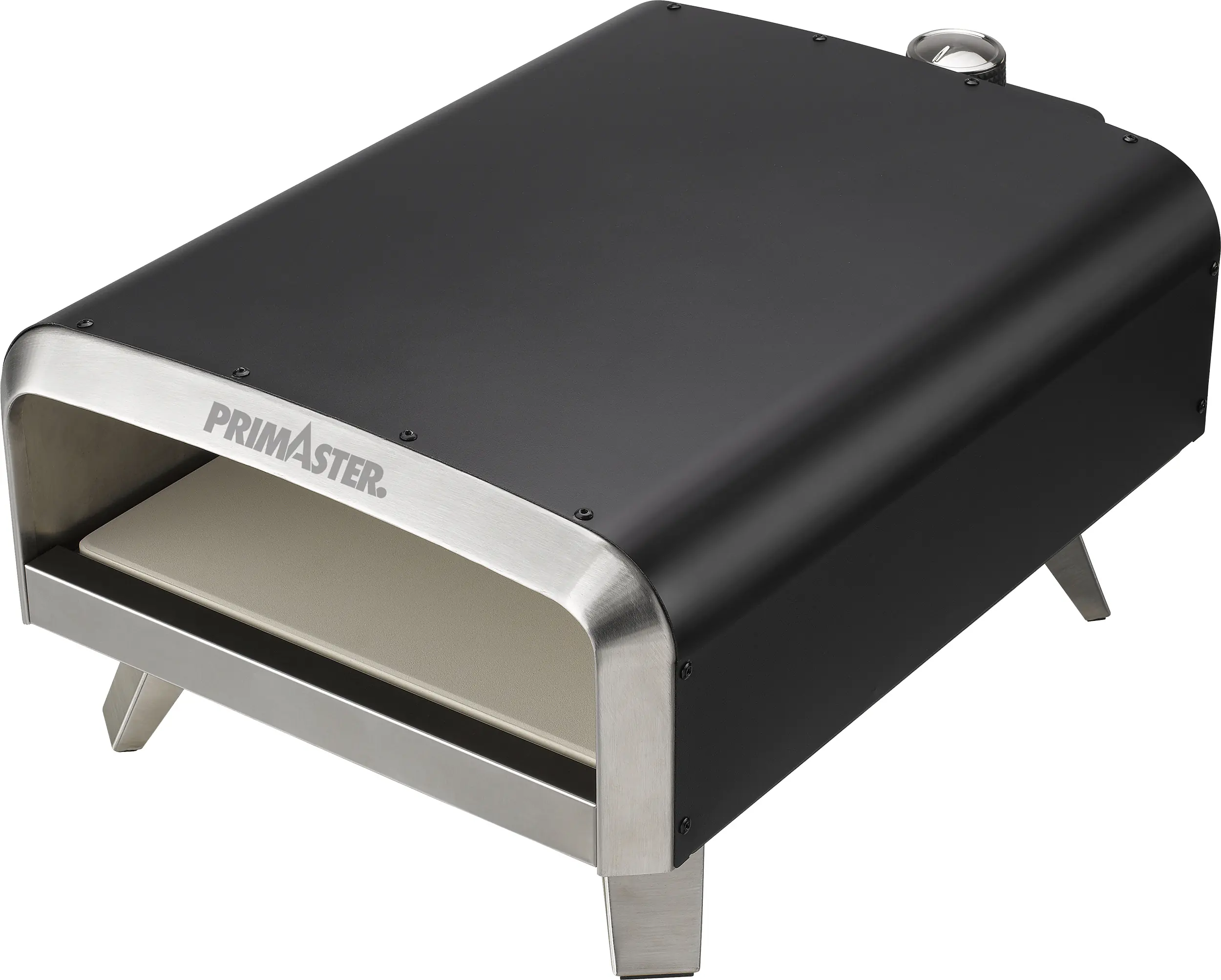 Primaster Gas-Pizzaofen Arcus 1 Brenner mit Pizzastein 33 x 33 cm