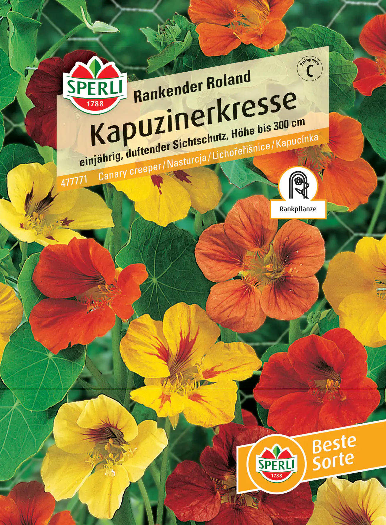 Sperli Kapuzinerkresse Rankender Roland Sperli Kapuzinerkresse Rankender Roland