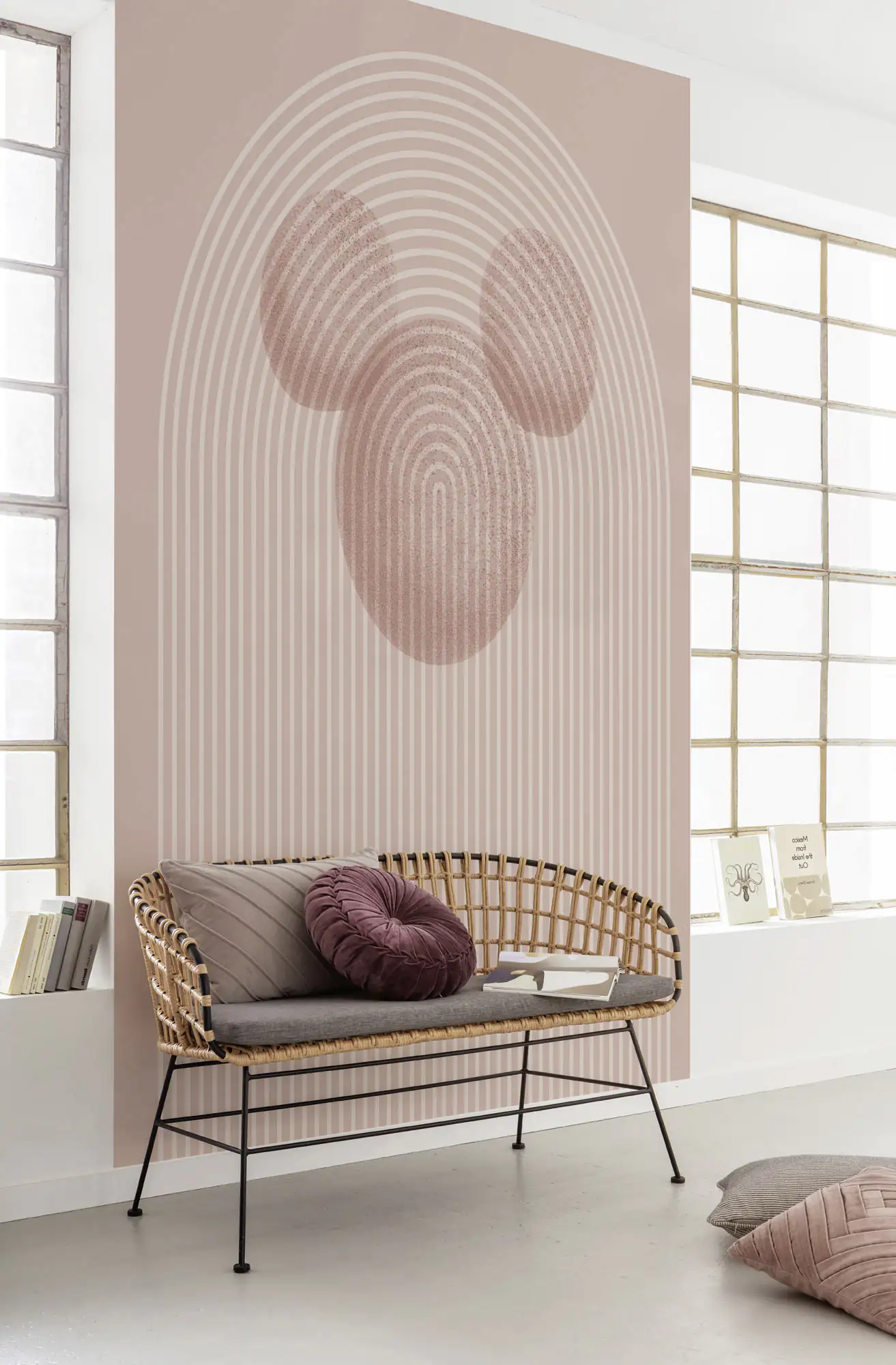 Komar Vlies Fototapete Mickey Arc 250 x 280 cm 