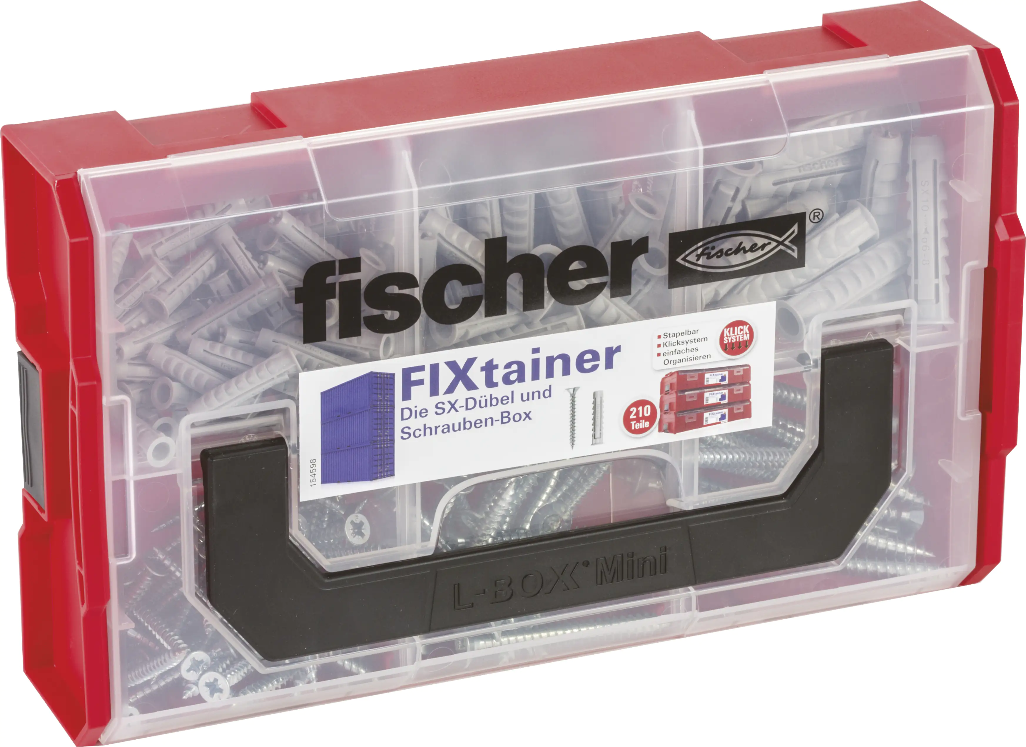 Fischer Dübel SX Fixtrainer- 205 Stück Fischer Dübel SX Fixtrainer- 205 Stück