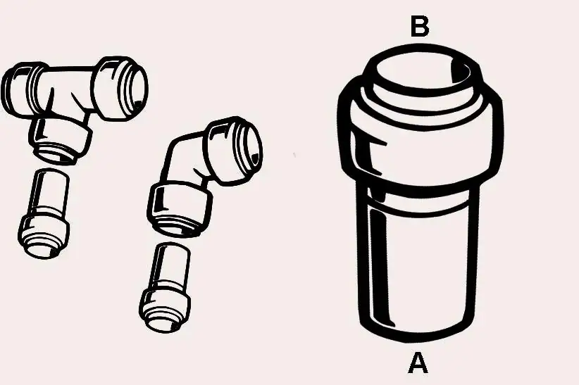 Cornat Steck-Reduzier-Nippel Ø 22 mm / Ø 18 mm