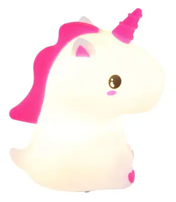 Globo Akku Tischleuchte Unicorn 1.5W RGBW weiß Kunststoff