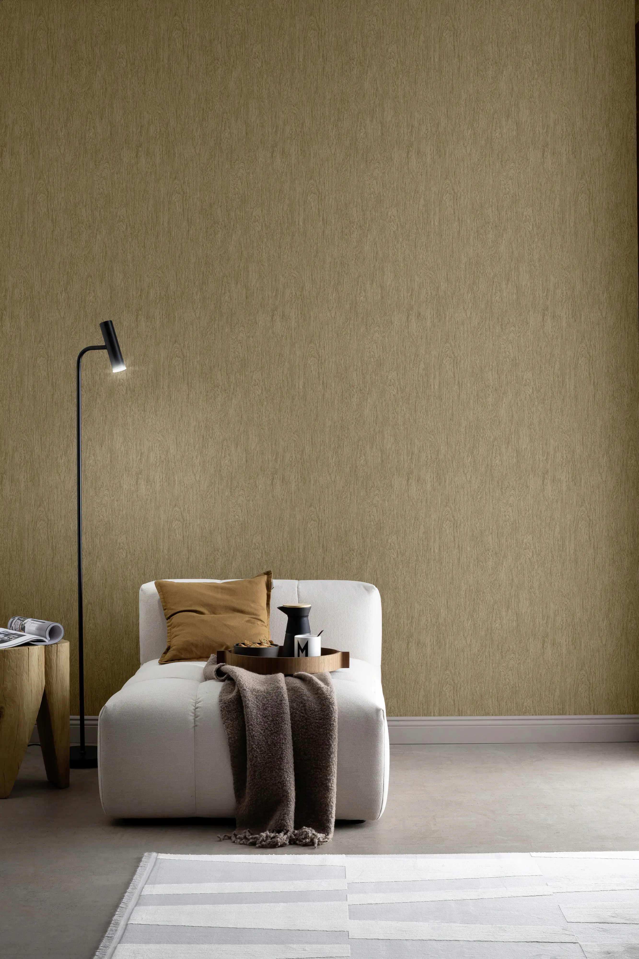 Schöner Wohnen Vliestapete Holzoptik braun 10,05 x 0,53 m