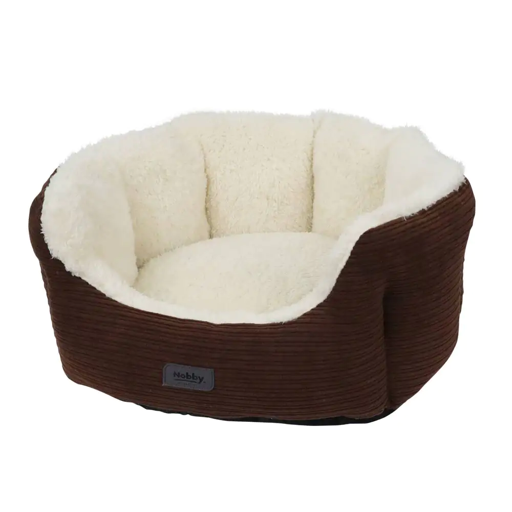Nobby Komfortbett Kamba oval L 86 x B 70 x H 24 cm braun Nobby Komfortbett Kamba oval L 86 x B 70 x H 24 cm braun