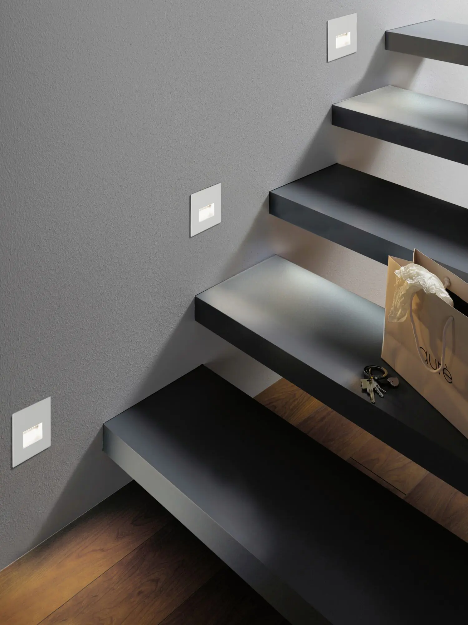 Paulmann LED Wand-Einbauleuchte Edge 8 x 8 cm