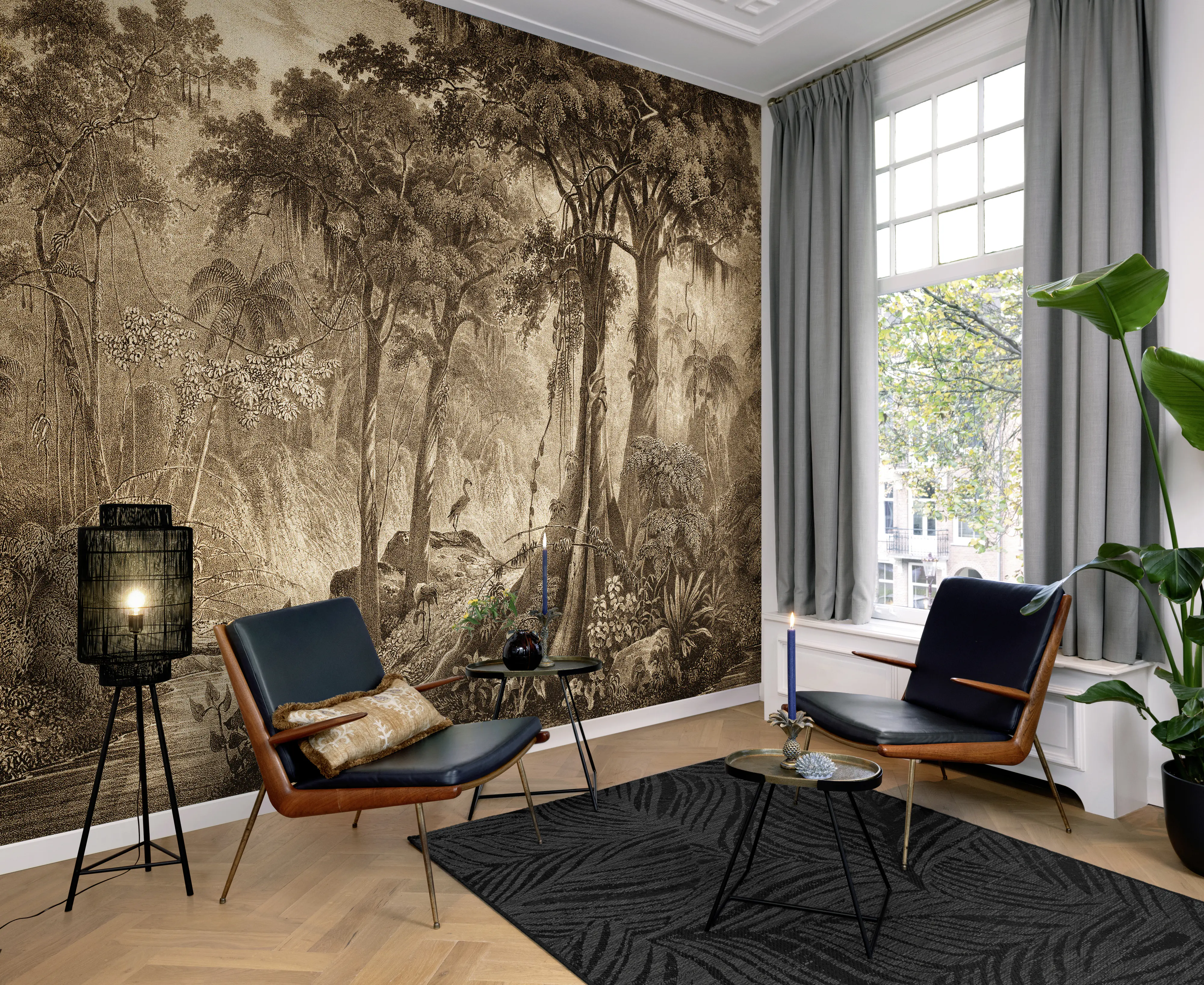 Rasch Vlies Fototapete 543773 Beige-Hellbeige Muster & Motive 2,65 m x 3,18 m