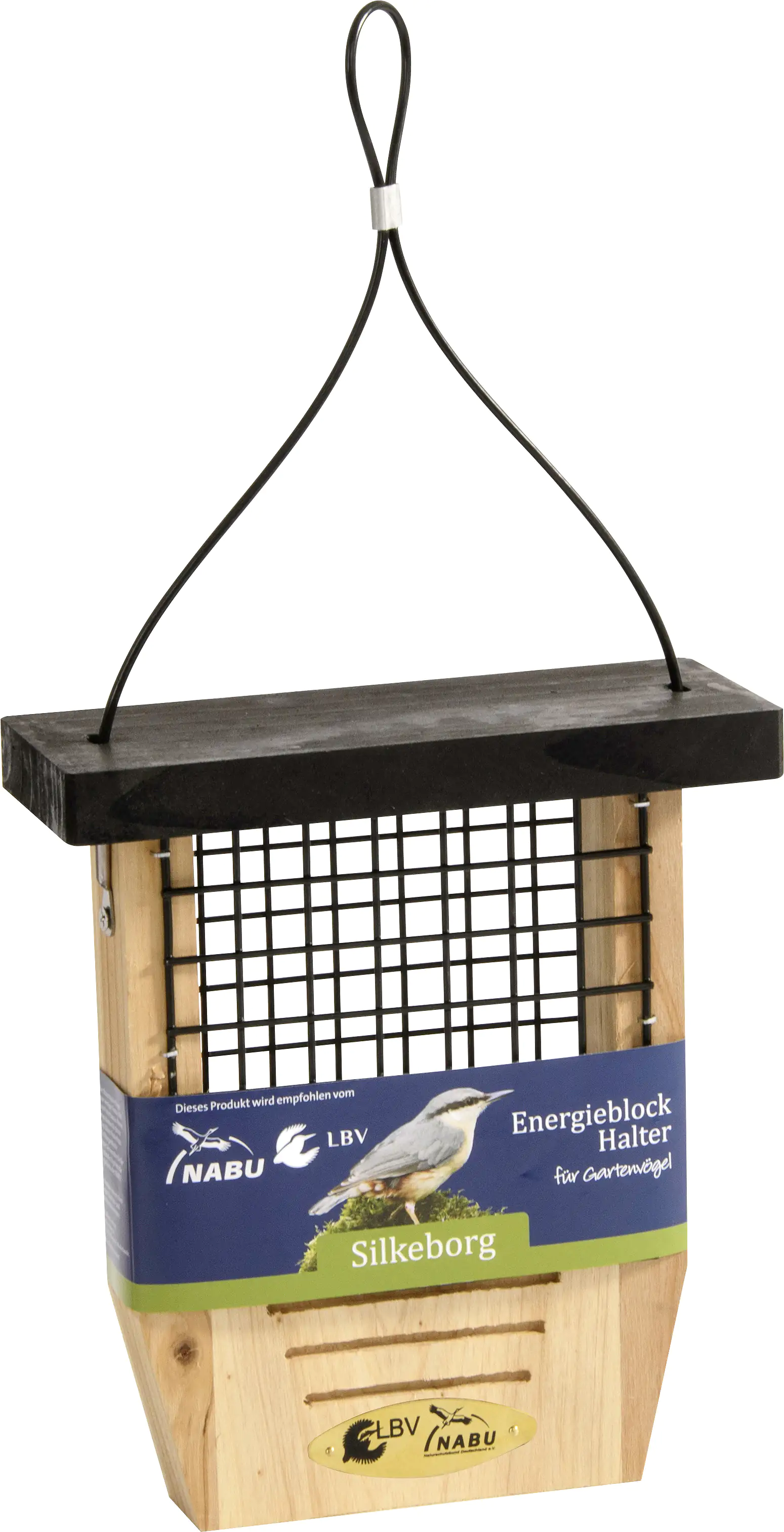 CJ Wildlife Fettfutterhalter Silkeborg Holz 20x7,6x35 cm CJ Wildlife Fettfutterhalter Silkeborg Holz 20x7,6x35 cm