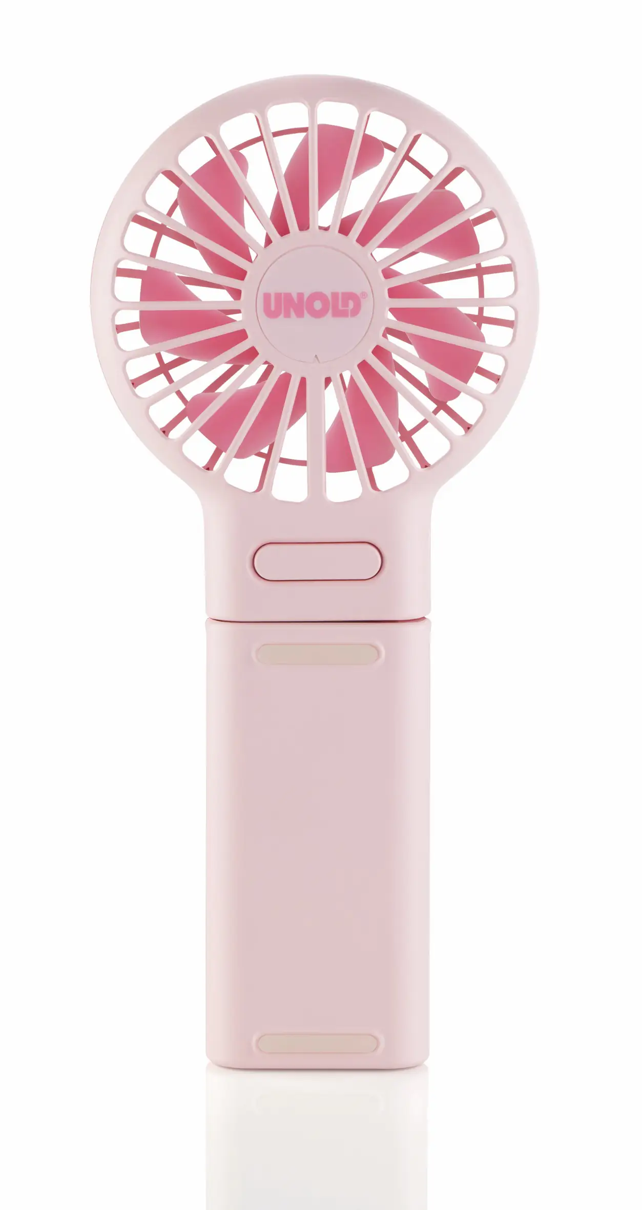 Unold Akku-Handventilator Breezy Fold pink