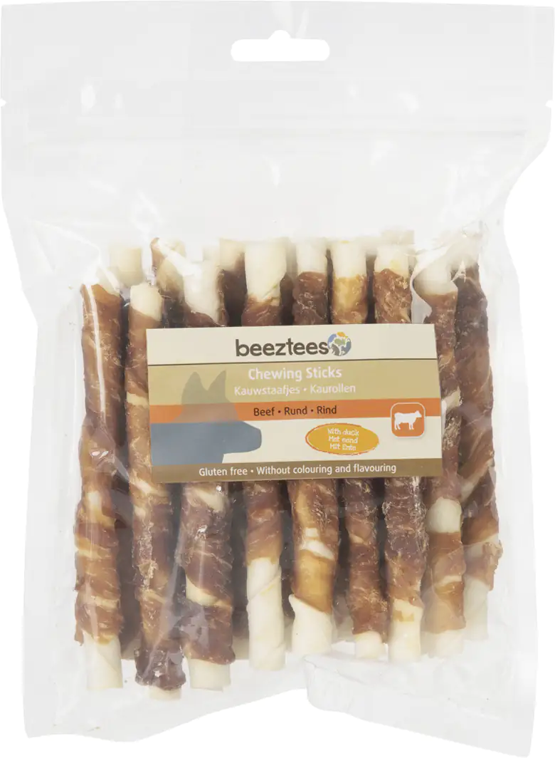 Beeztees Kaustange Ente Hundesnack 20 St. Beeztees Kaustange Ente Hundesnack 20 St.