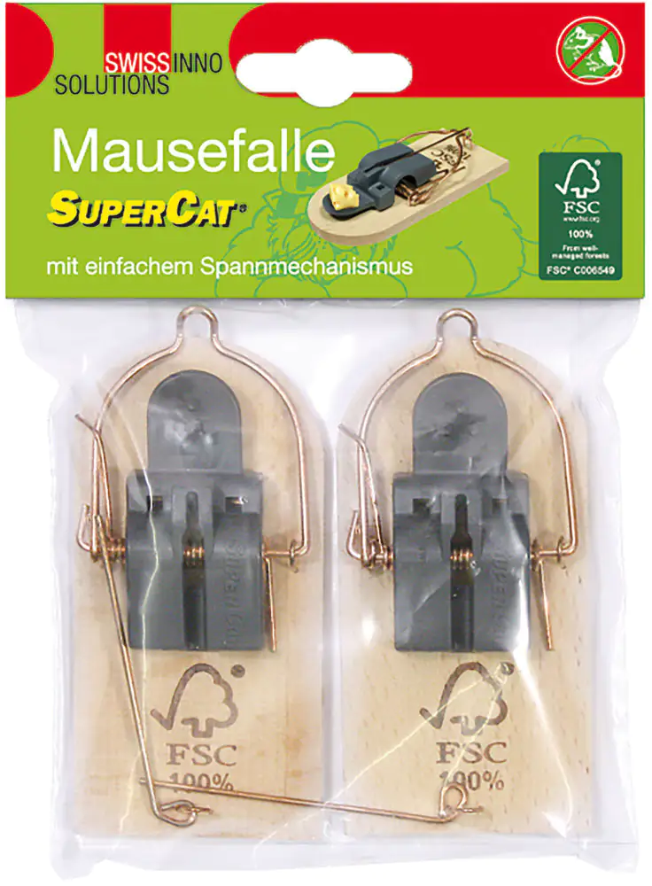 Swissinno SuperCat Holzmausefalle 