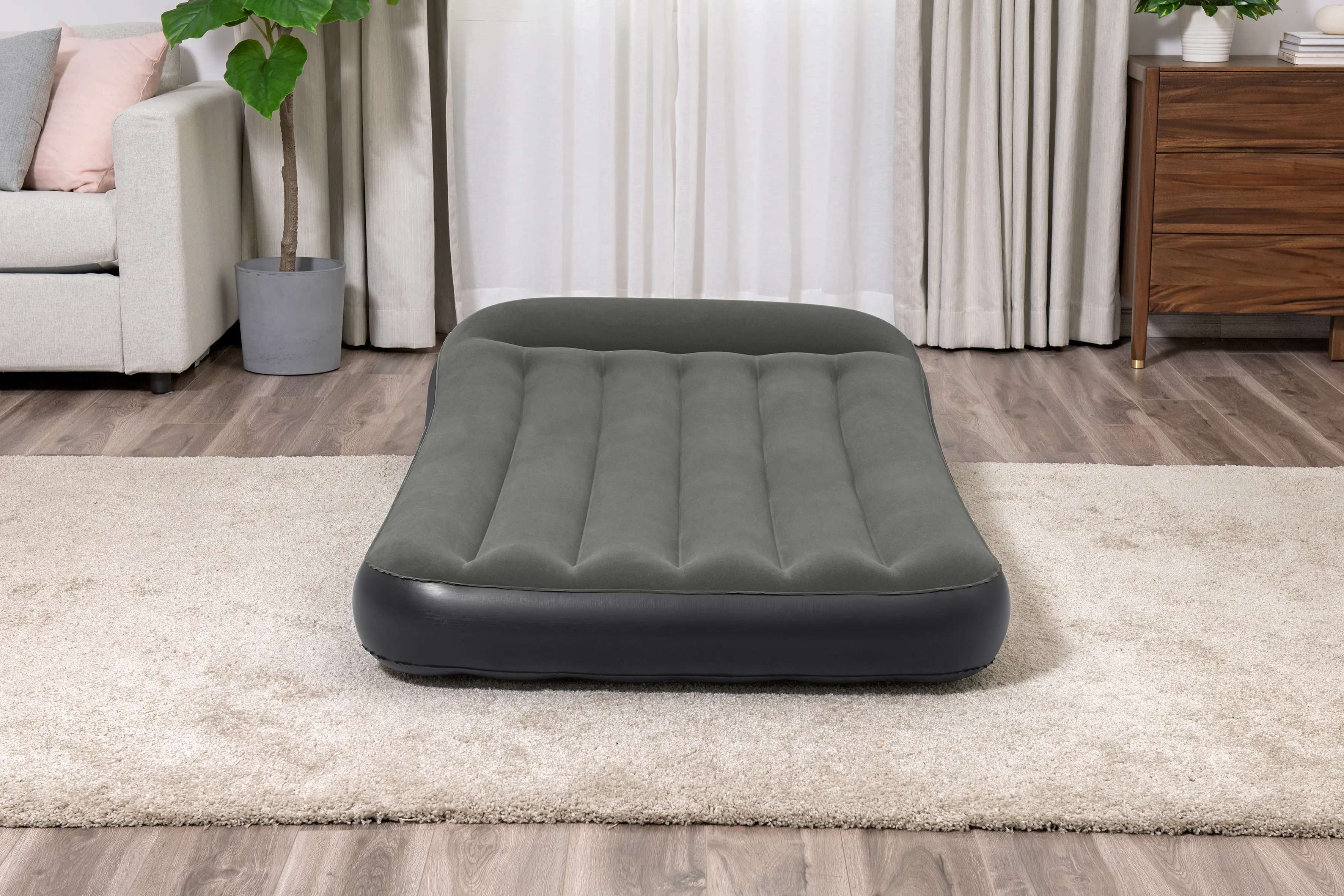 Bestway Luftbett dunkelgrau 188 x 99 x 30 cm