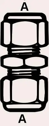 Cornat Klemmring Verschraubung Ø 15 mm