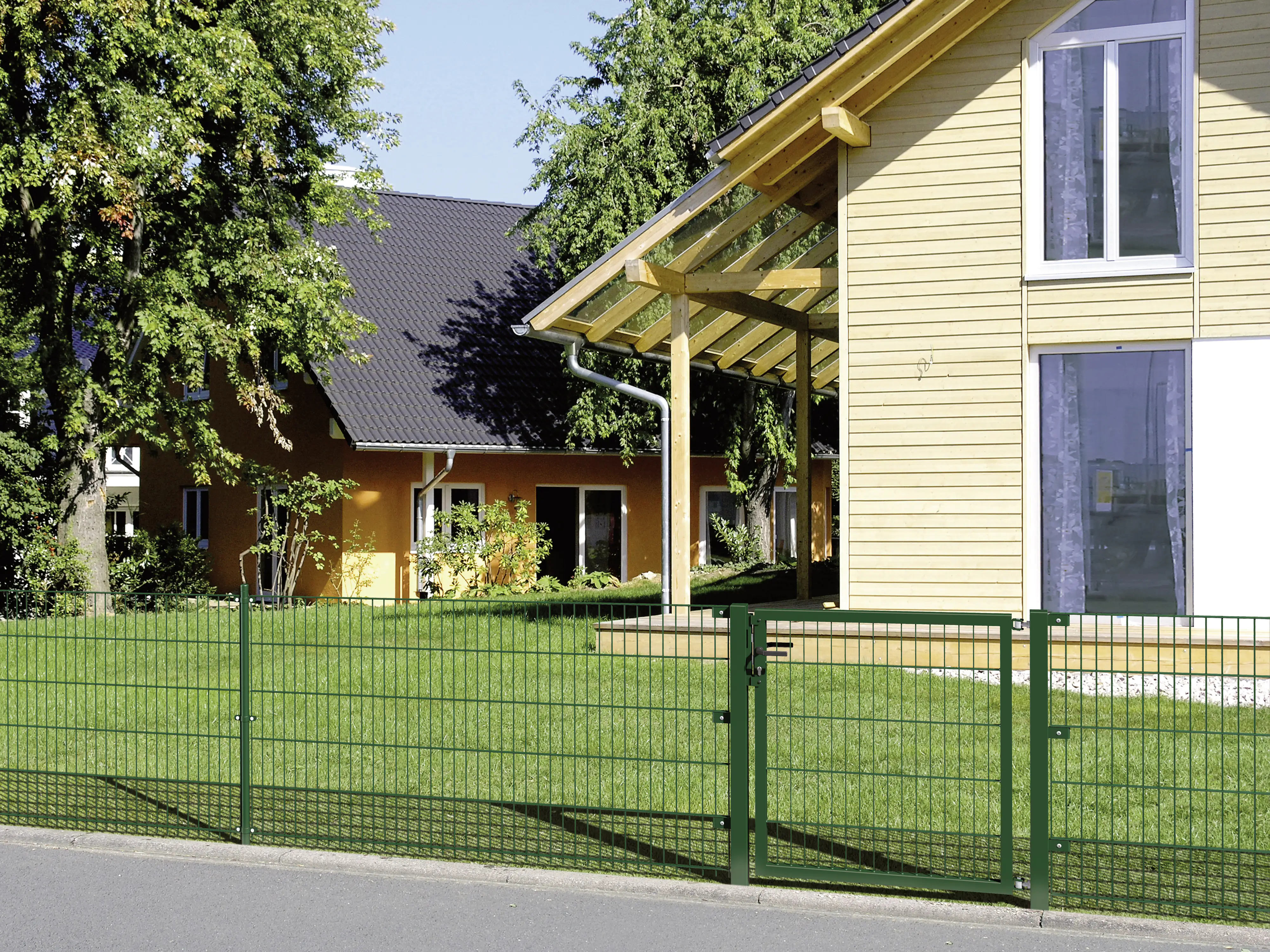 Alberts Komplettset Einstabmatten 10 m 75 cm 8/6/4 grün