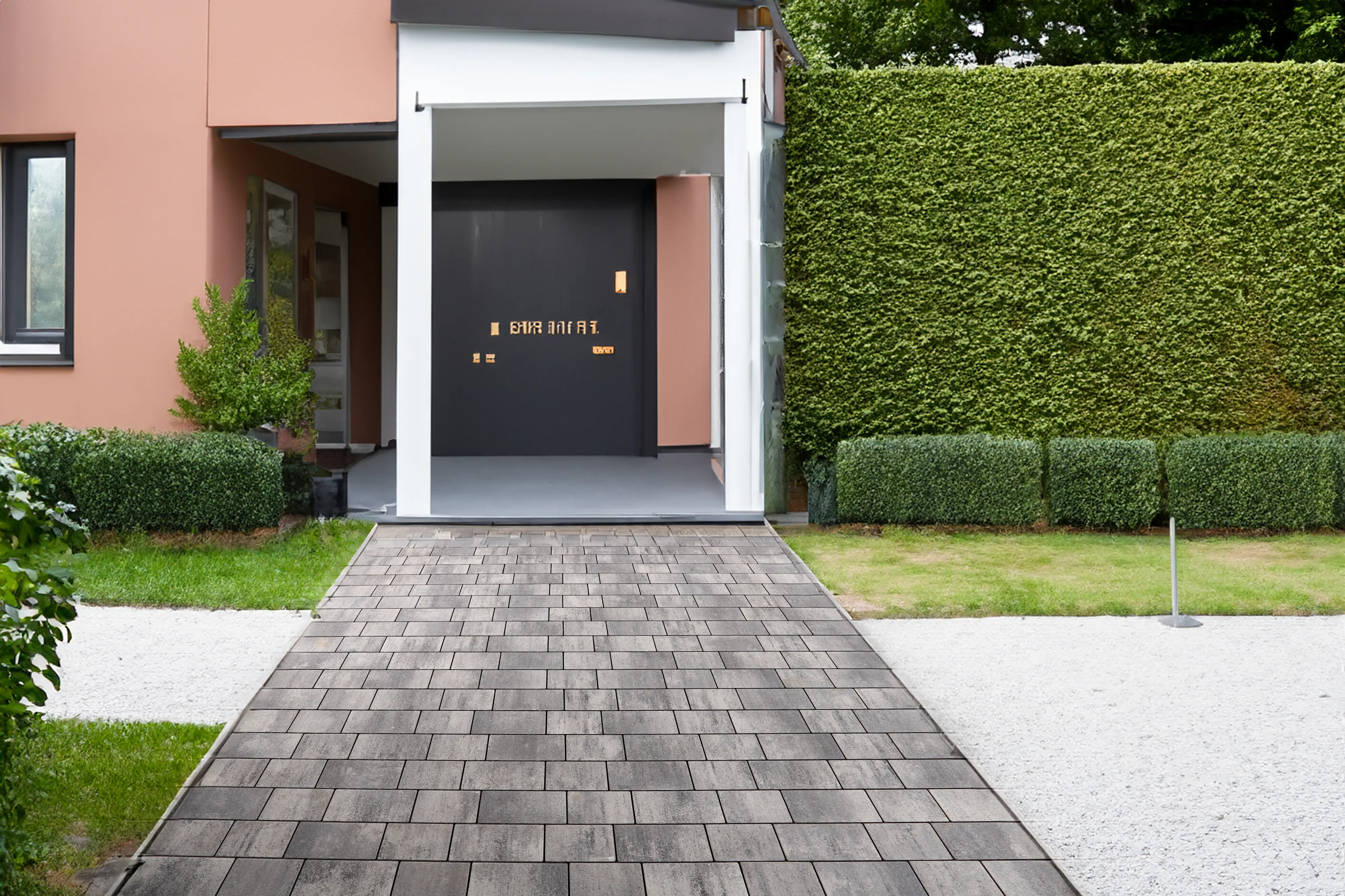 EHL Pflasterstein AquaDrän Microfase 30 x 15 x 6 cm weiß anthrazit