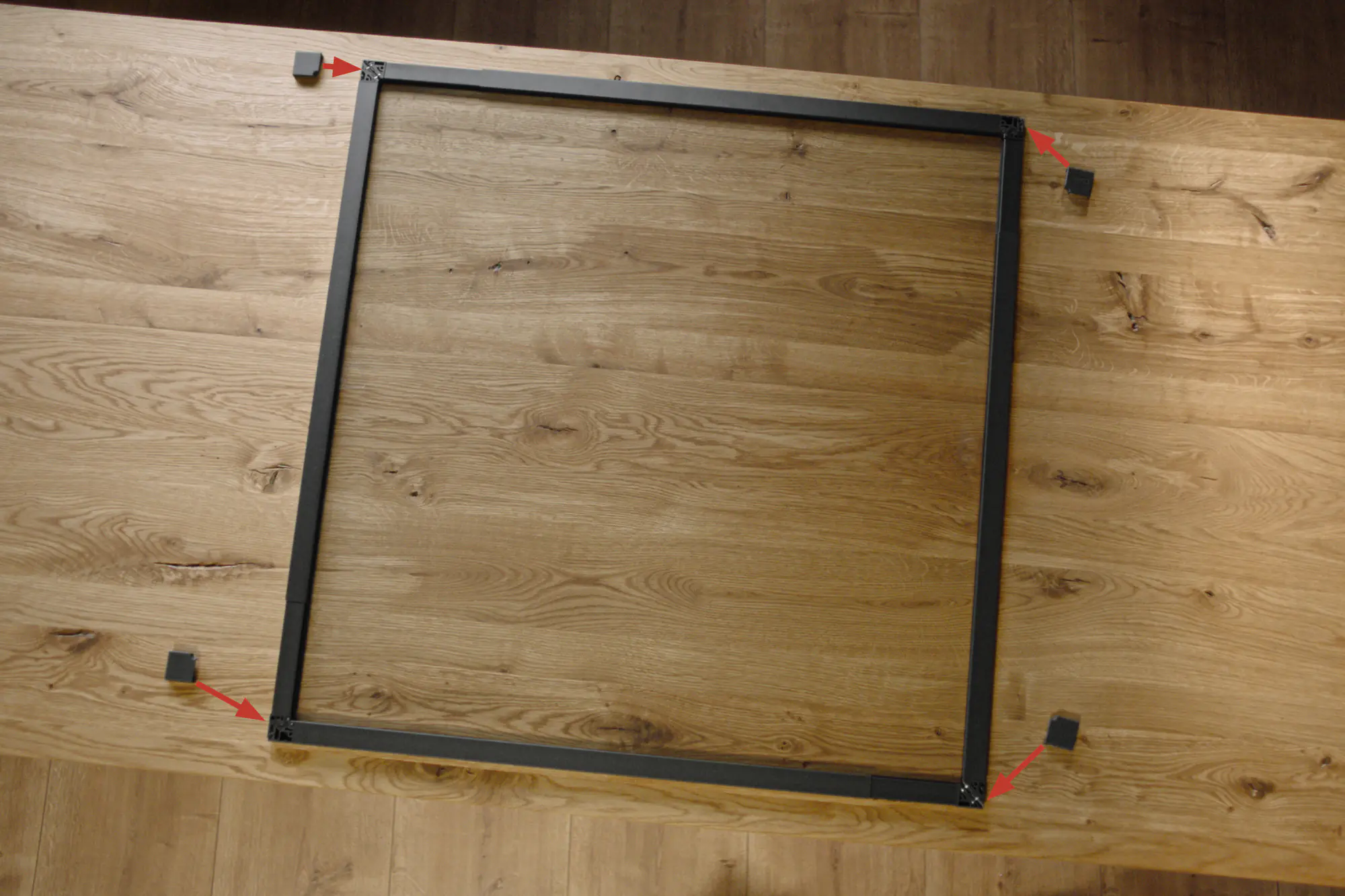 tesa Fliegenschutz-Fenster FALT 80 x 80 - 140 x 140 cm anthrazit/anthrazit
