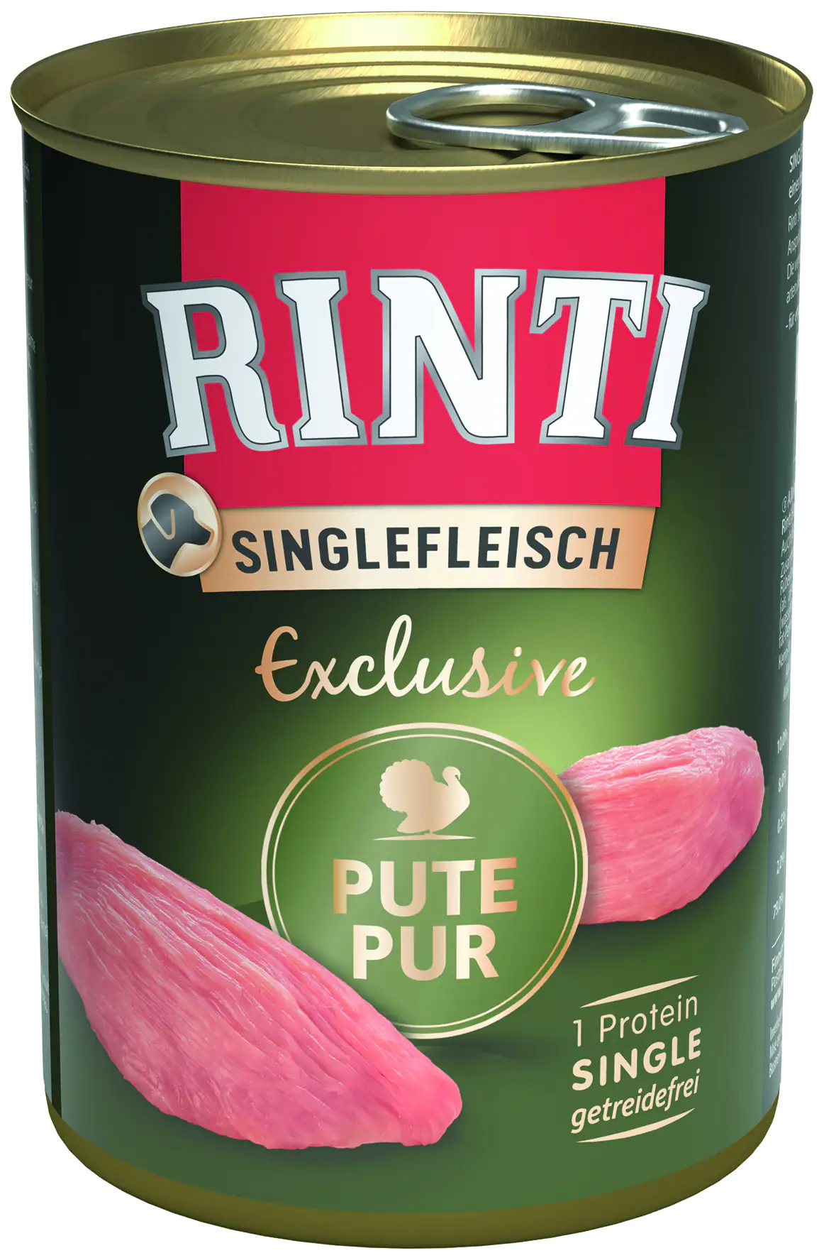 Rinti Singlefleisch Hundenassfutter Adult 400 g Pute