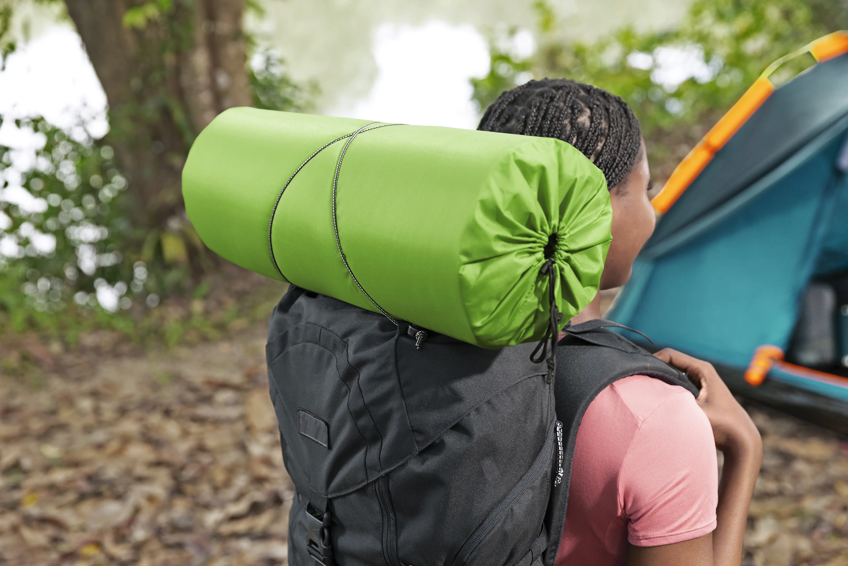 Bestway Isomatte selbstaufblasend für Schlafsäcke grün 183 x 51 x 2,5 cm