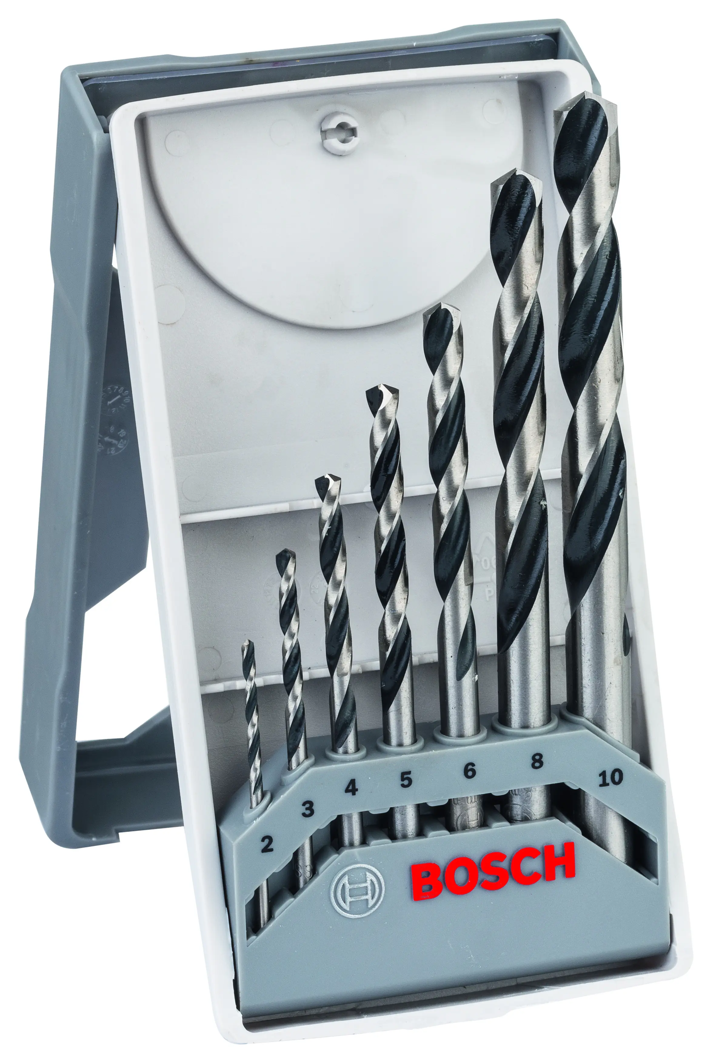 Bosch HSS-Spiralbohrer-Set, PointTeQ 7-teilig Mini-X-Line