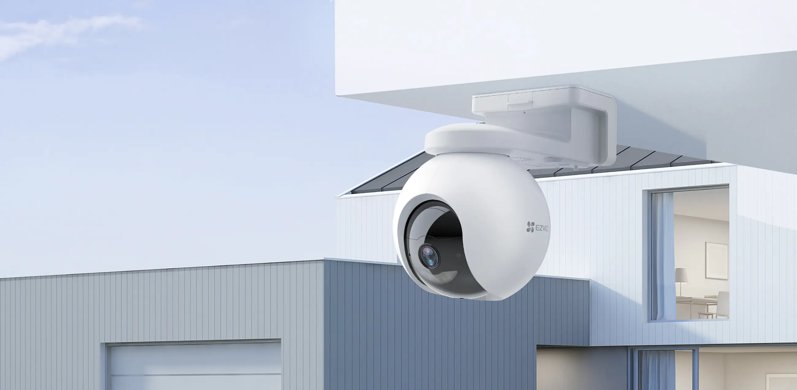 Ezviz Wlan Outdoor-Akku-Überwachungskamera HB8 360° Ezviz Wlan Outdoor-Akku-Überwachungskamera HB8 360°