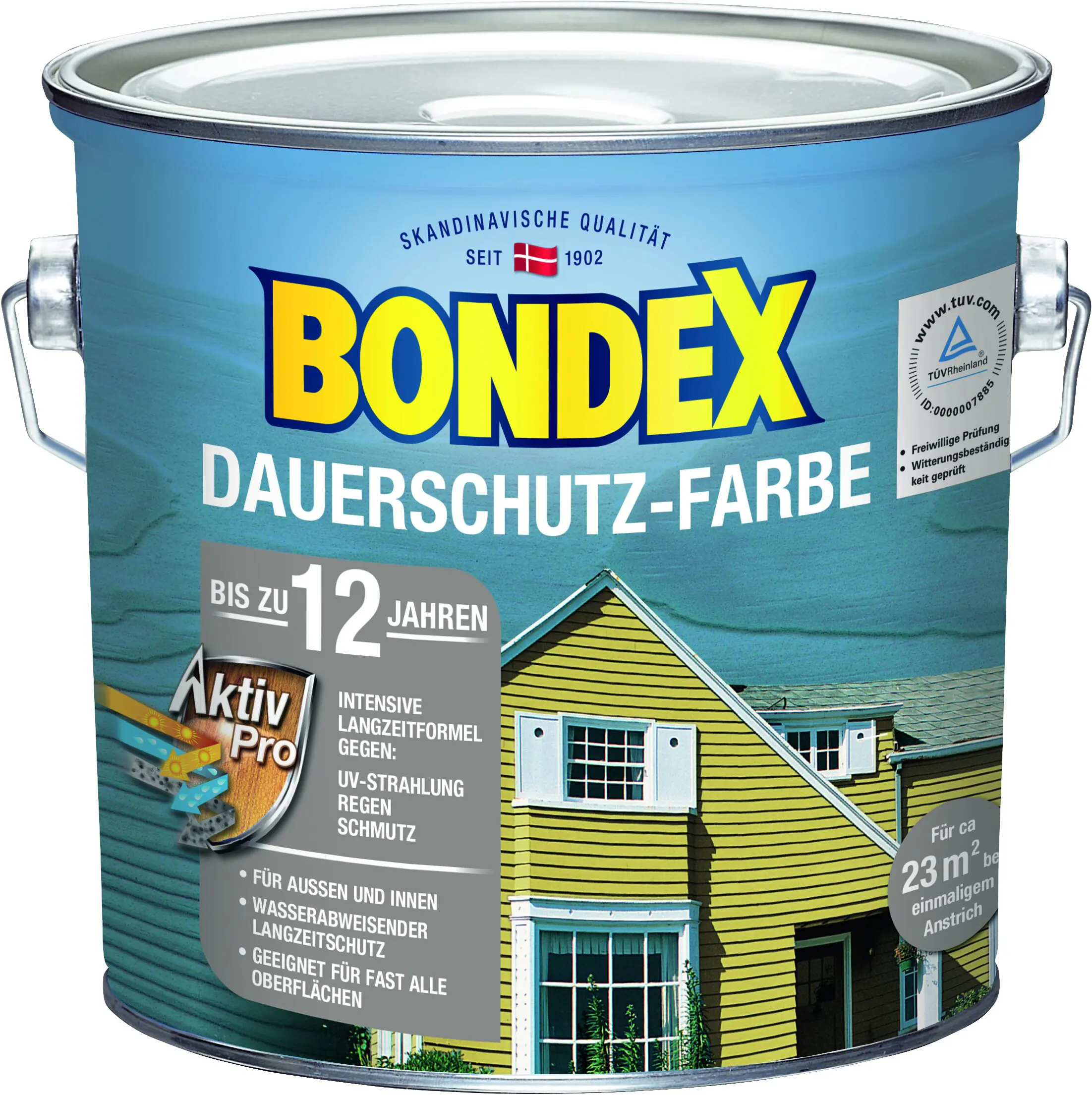 Bondex Dauerschutz-Holzfarbe 2,5 L kakao schokoladenbraun