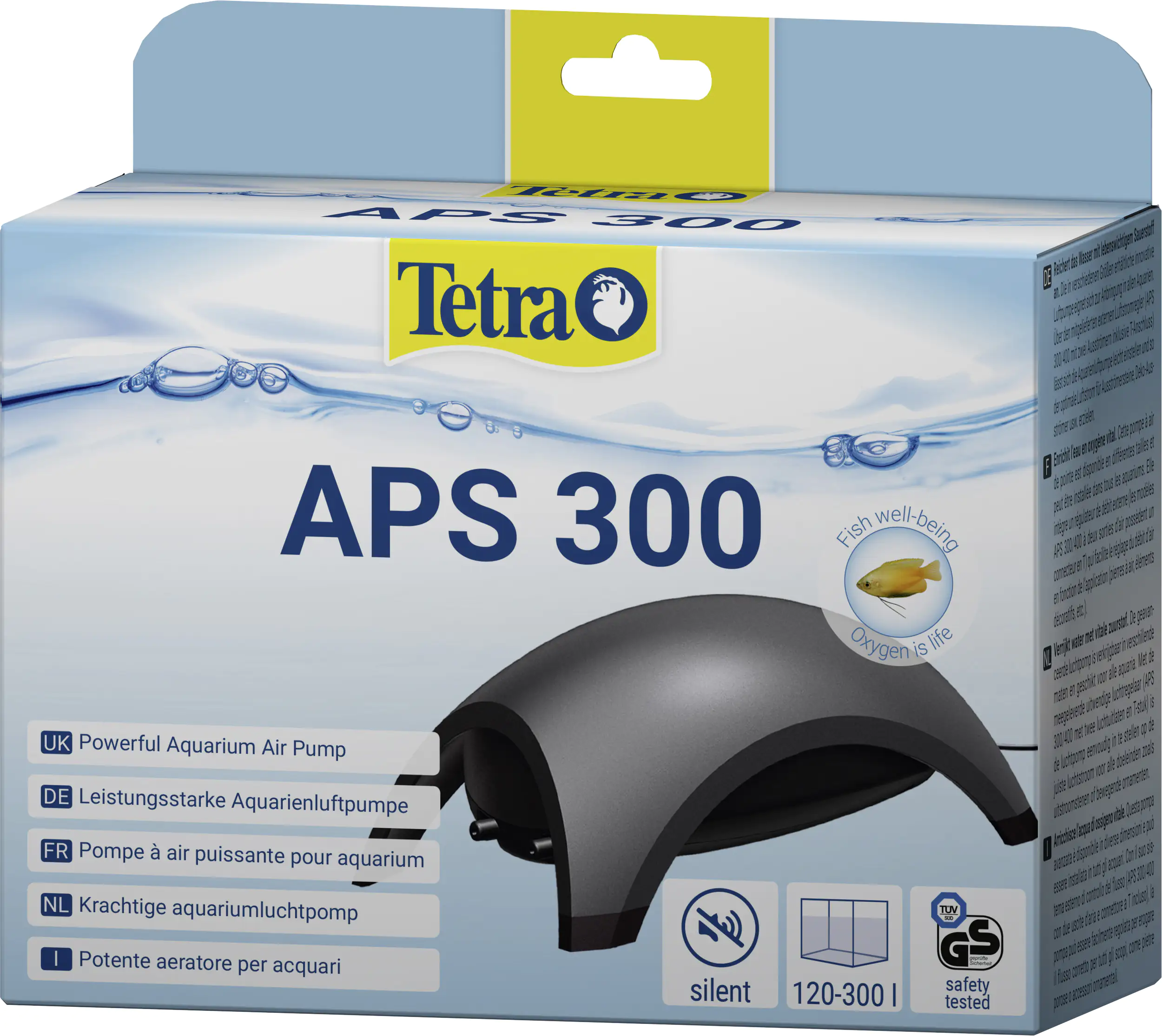 Tetra Aquarienluftpumpe APS 300 Edition Black Tetra Aquarienluftpumpe APS 300 Edition Black