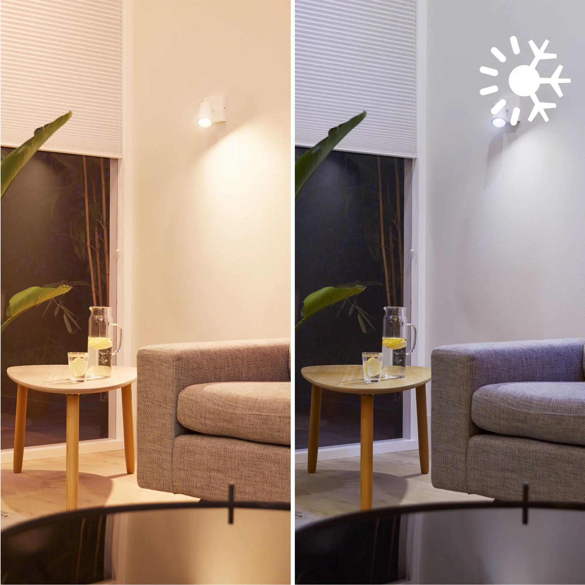 Philips LED Leuchtmittel GU10 4,7W 345lm 2700-6500K 