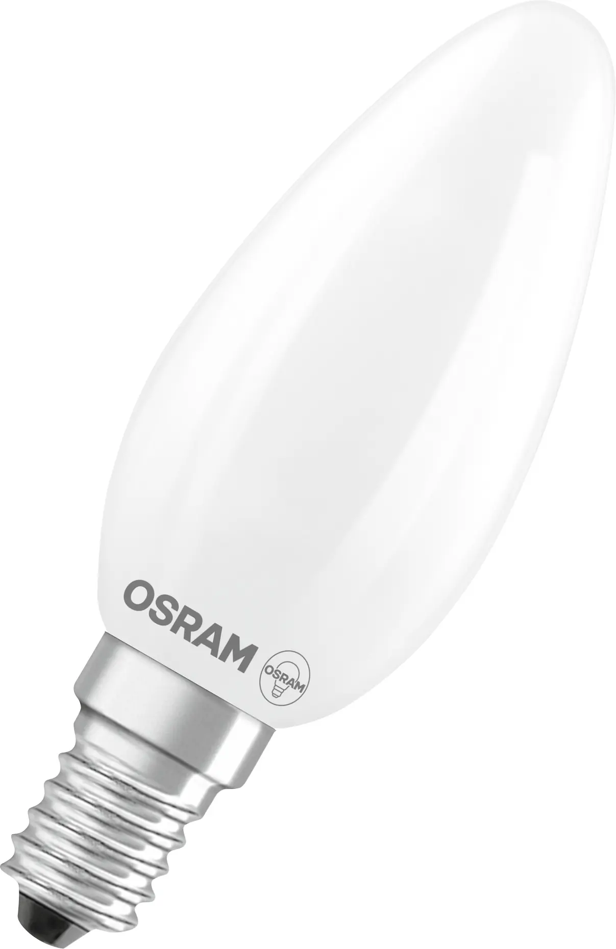 Osram LED Leuchtmittel E14 2er Pack Star Classic 3,4W matt warmweiß