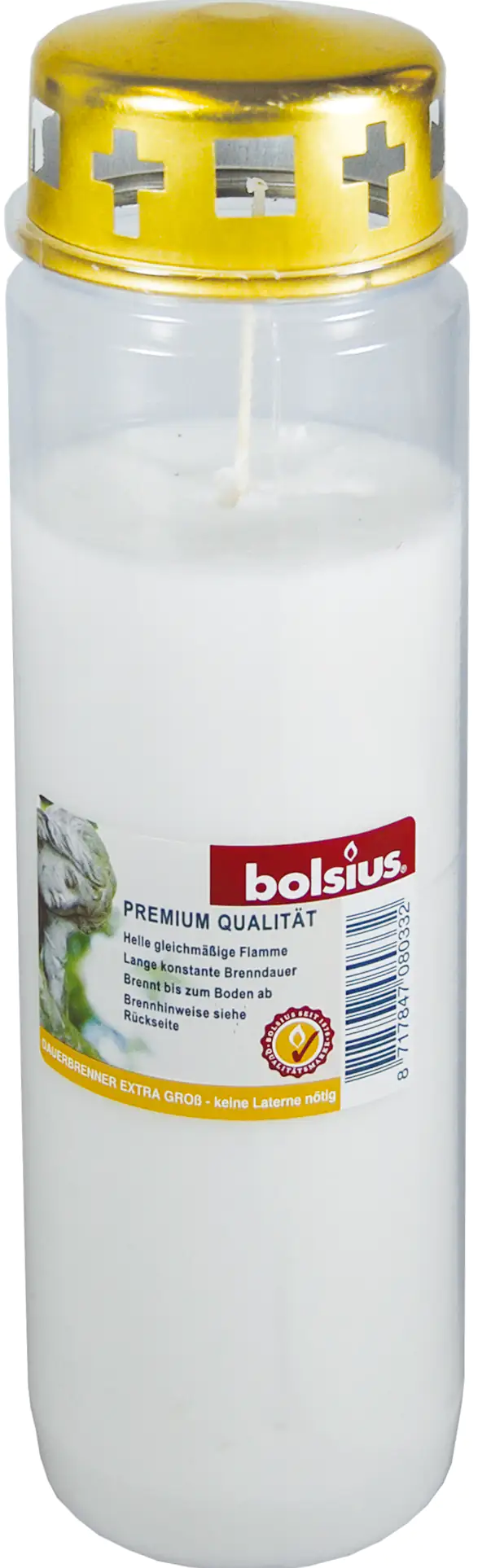 Bolsius Grablicht Dauerbrenner mit Deckel Nr.9