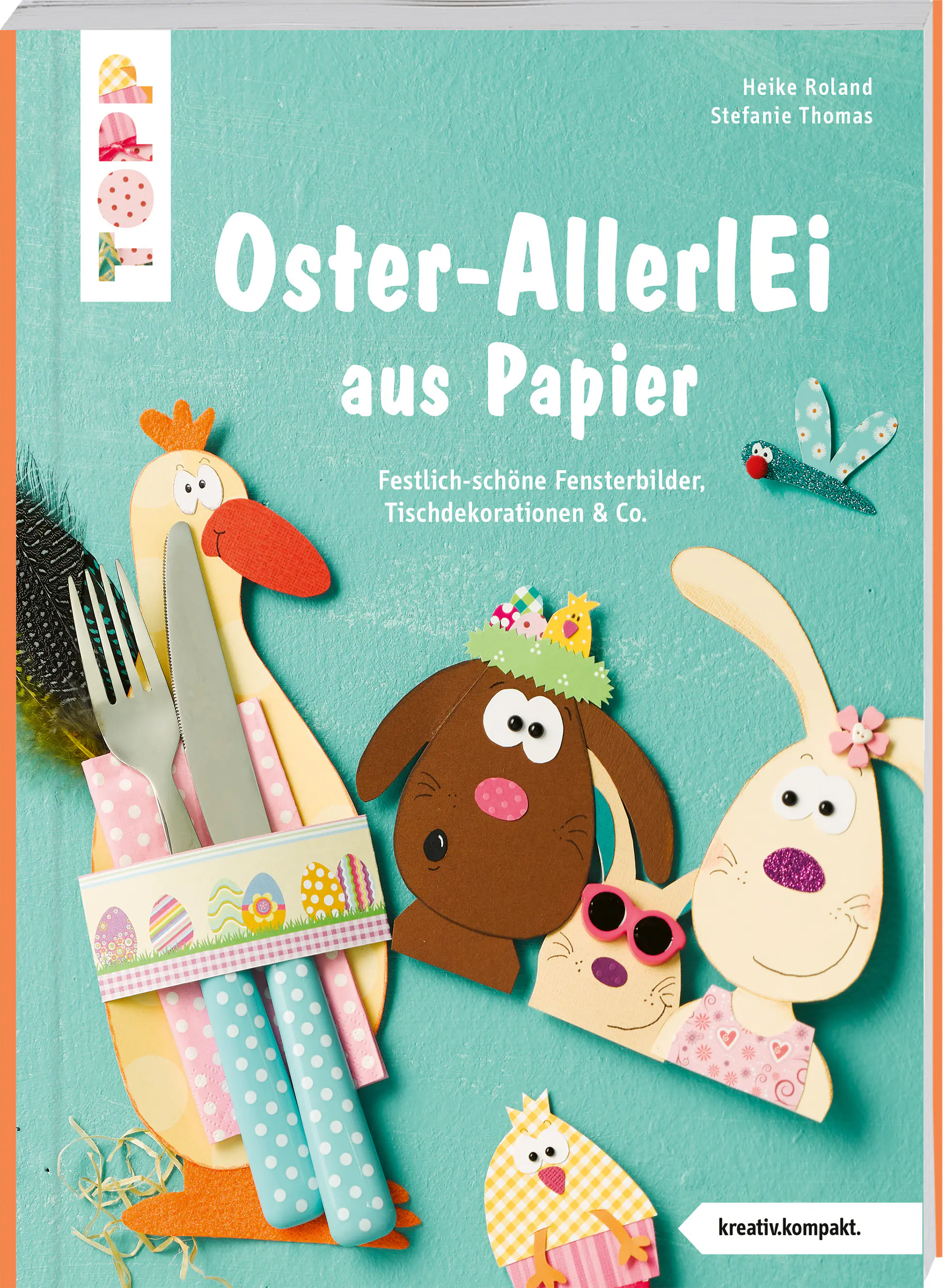 Buntes Oster-AllerlEi aus Papier (kreativ kompakt)