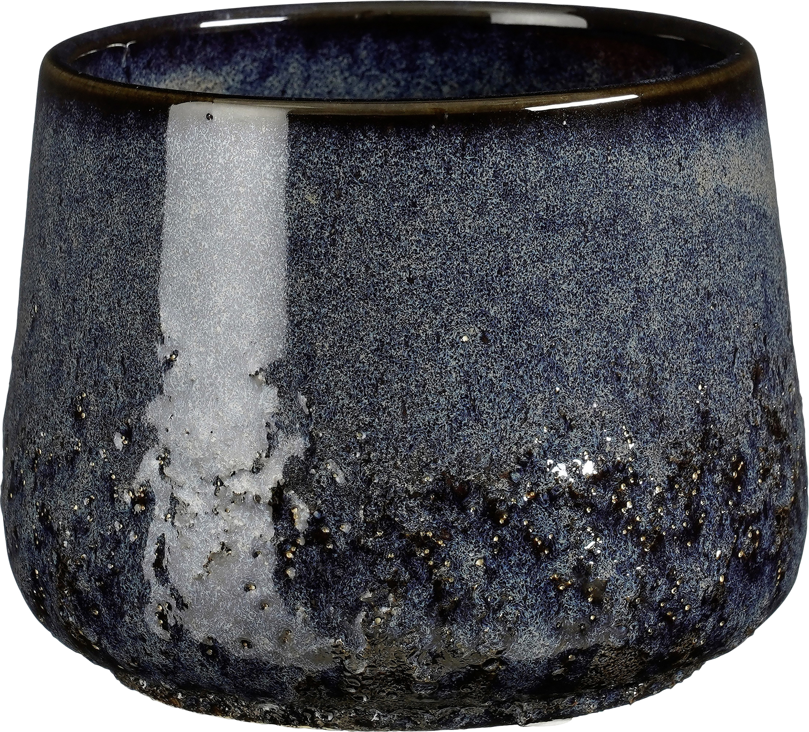 Mica Decorations Topf Mylo ceramic 11 x 13,5 cm blau