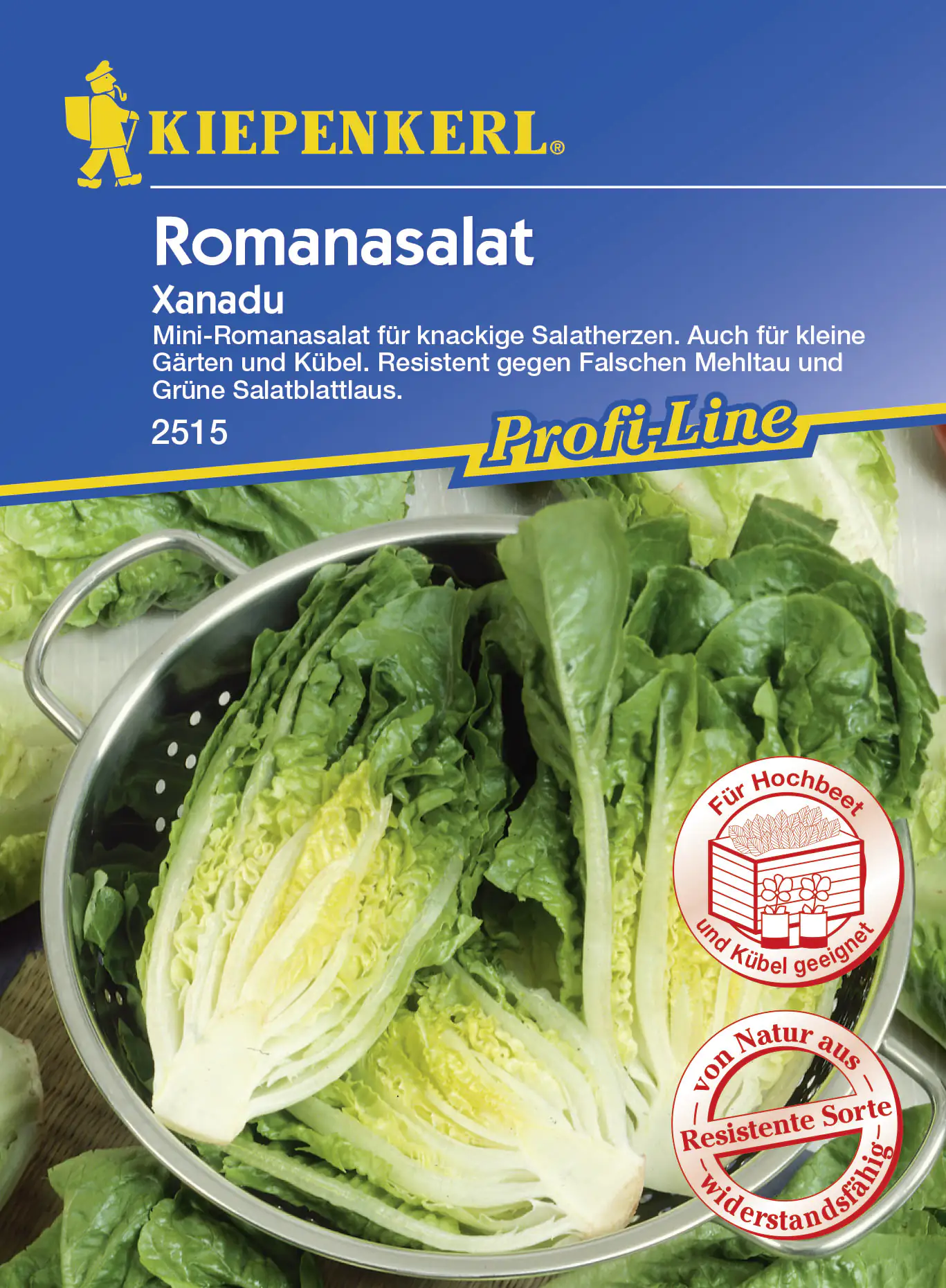 4000159175150 Kiepenkerl Romanasalat Xanadu ca. 80 Pflanzen