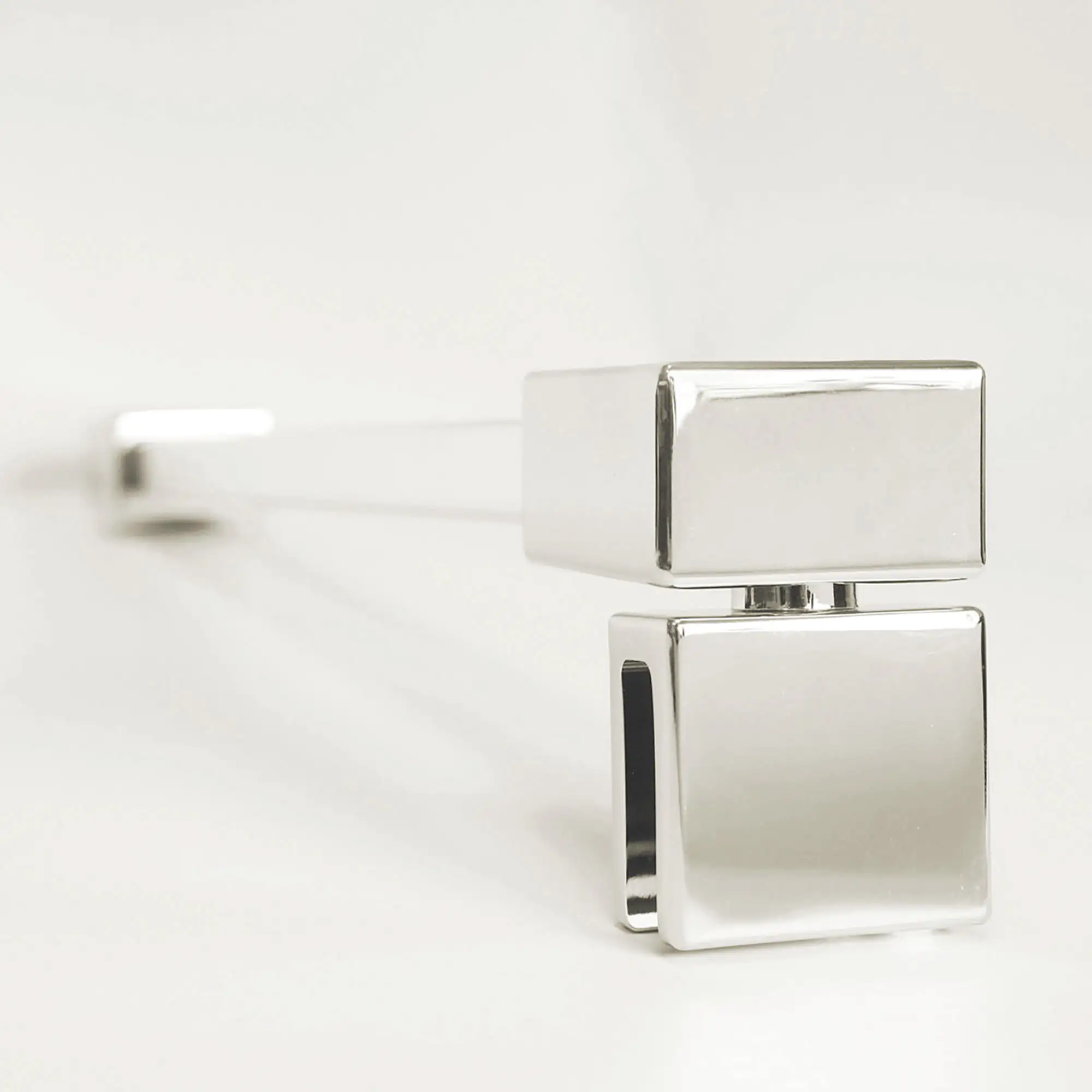 Breuer Avanta Drehtür + Festteil Nische 90 x 200 cm alu chrom links CER+