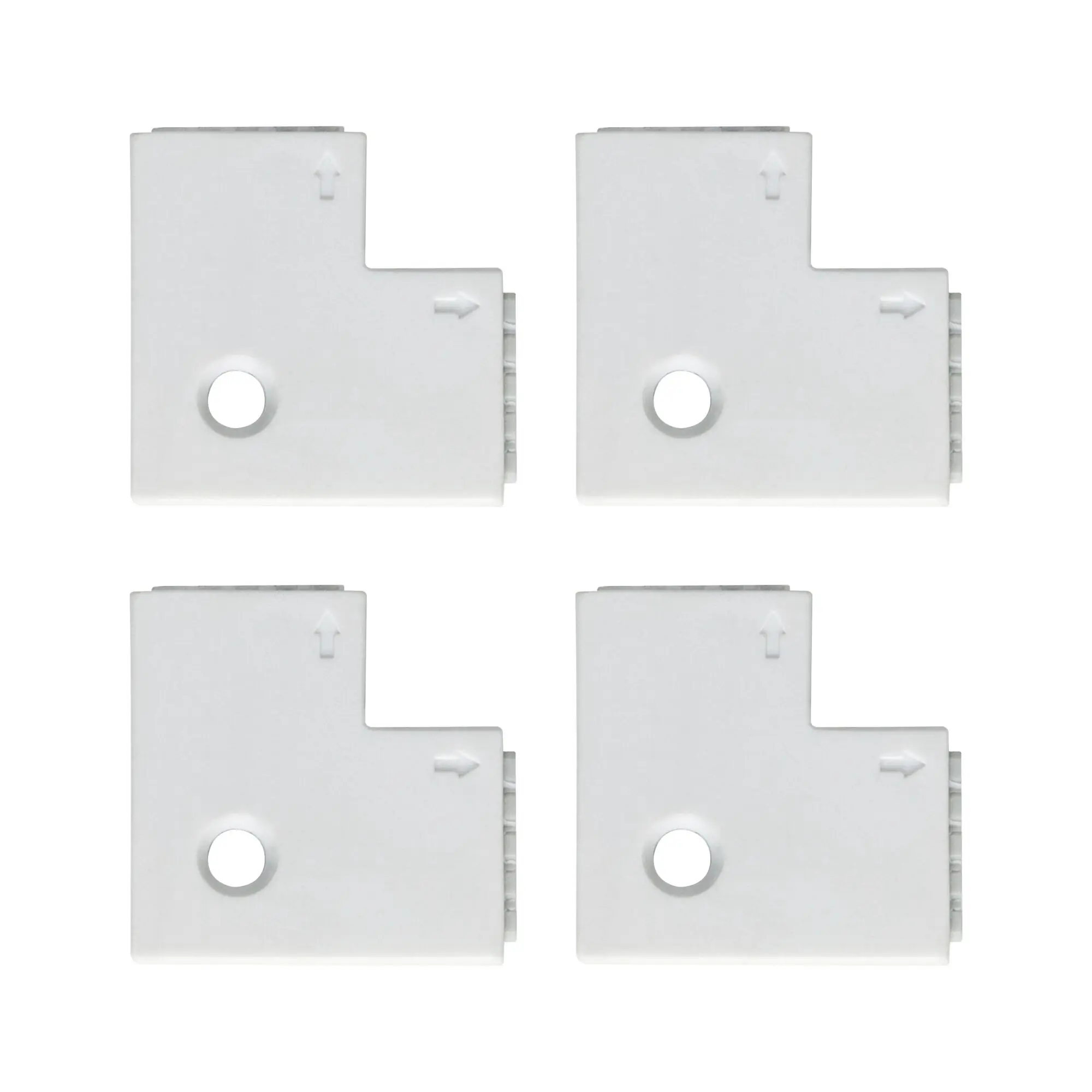 Paulmann MaxLED Edge-Connector weiß 90° 4er Pack