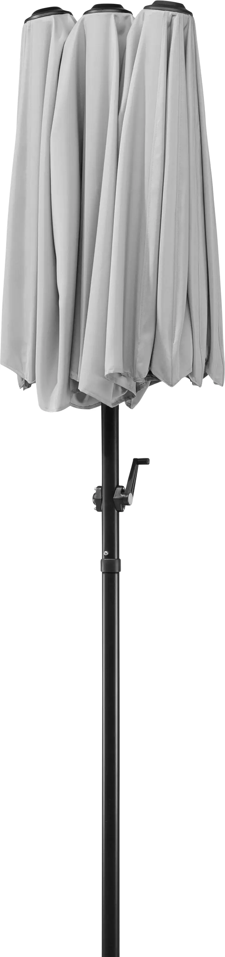 Schneider Sonnenschirm Salerno silbergrau 300 x 150 cm Schneider Sonnenschirm Salerno silbergrau 300 x 150 cm
