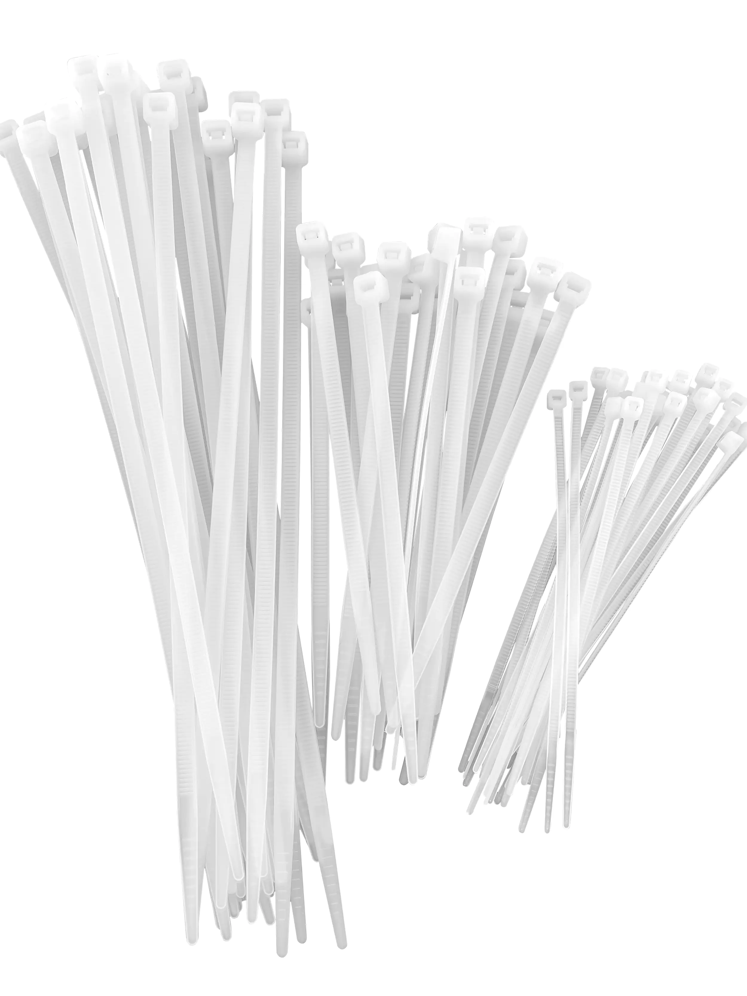 TrendLine Kabelbinder-Set weiß, 75 Stück