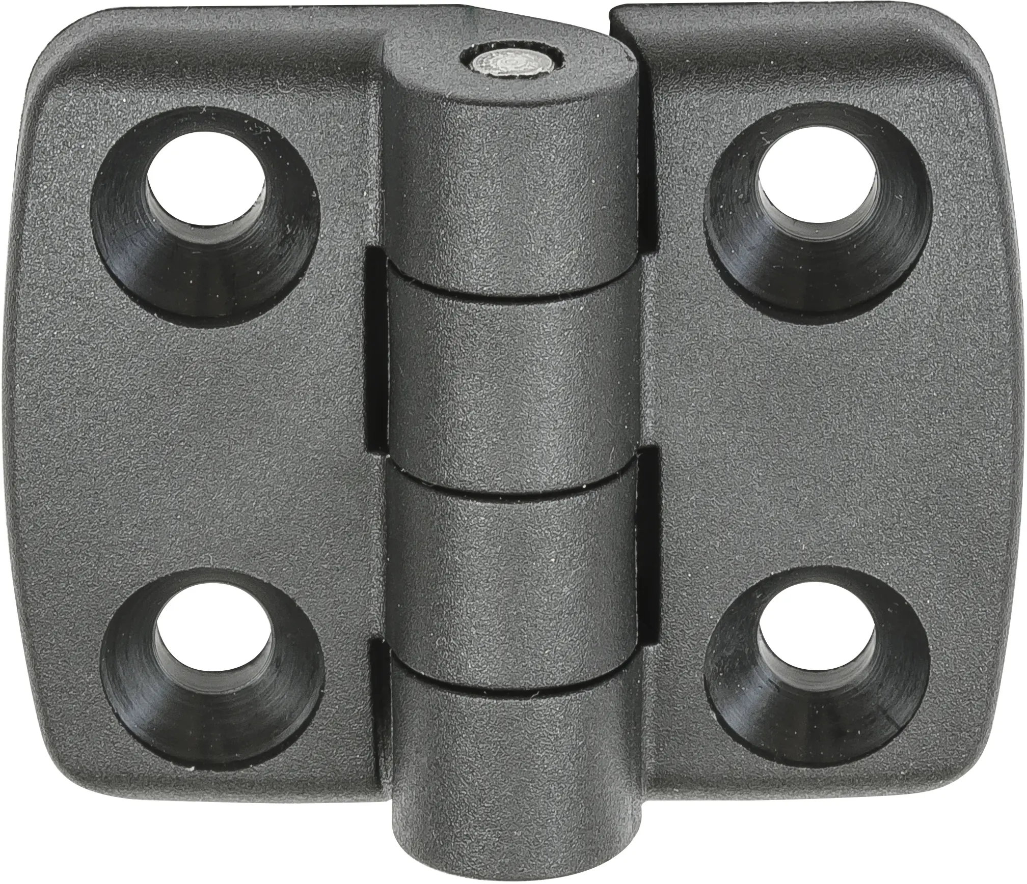 Vormann Polyamid-Scharniere schwarz 48 x 58 mm