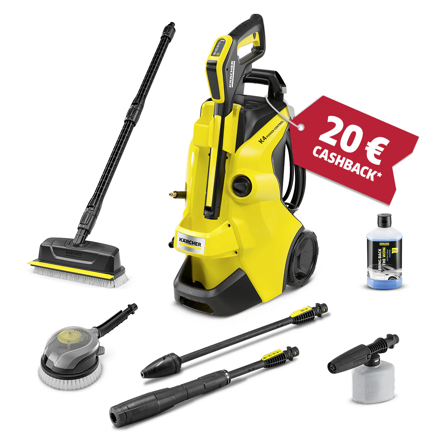Kärcher Hochdruckreiniger K4 Power Control Car & Stairs 130 bar 420 l/h