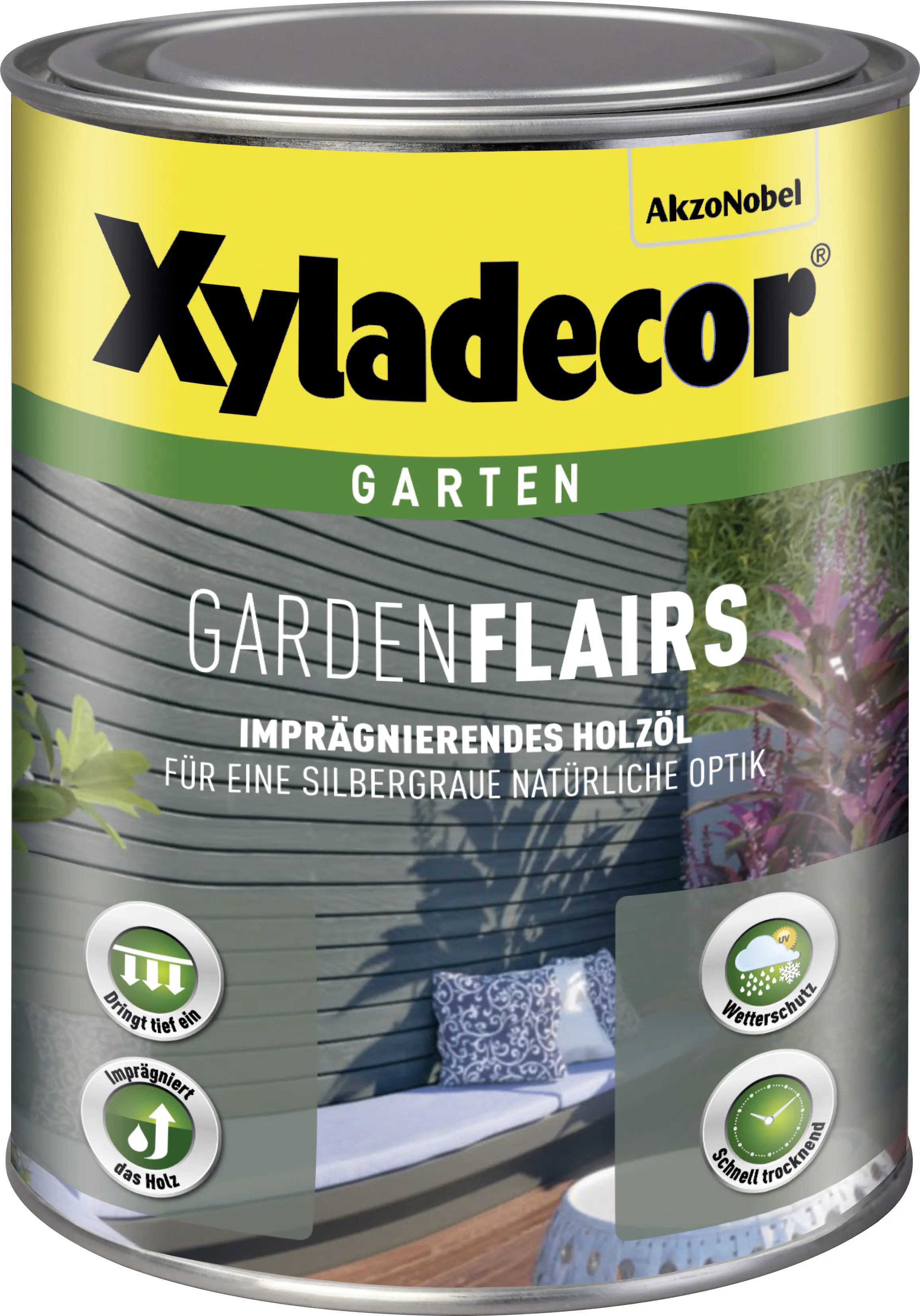Xyladecor Holzöl 1 L klassik grau GardenFlairs Xyladecor Holzöl 1 L klassik grau GardenFlairs
