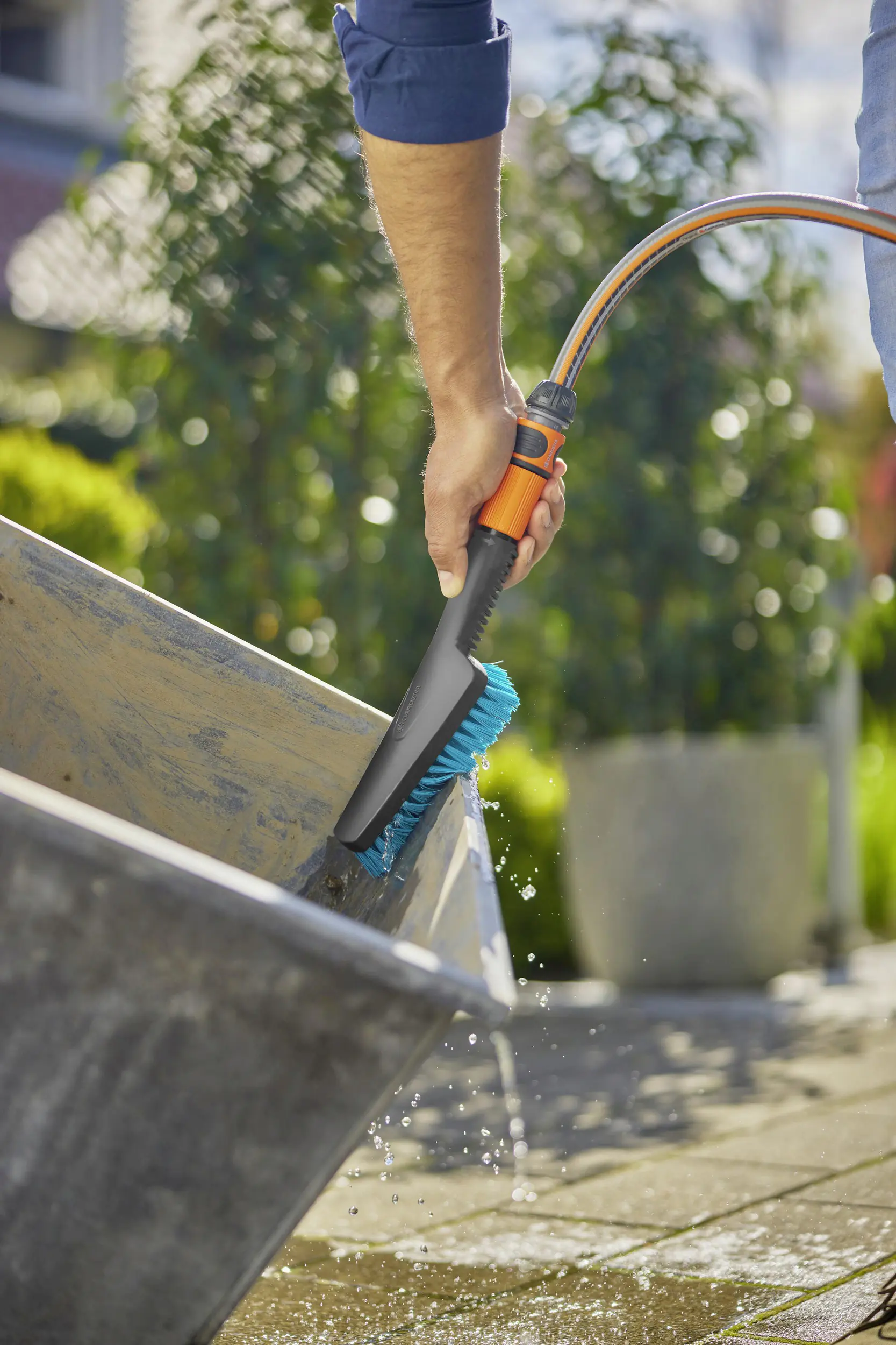 Gardena Cleansystem Handbürste S hard 29,9 cm