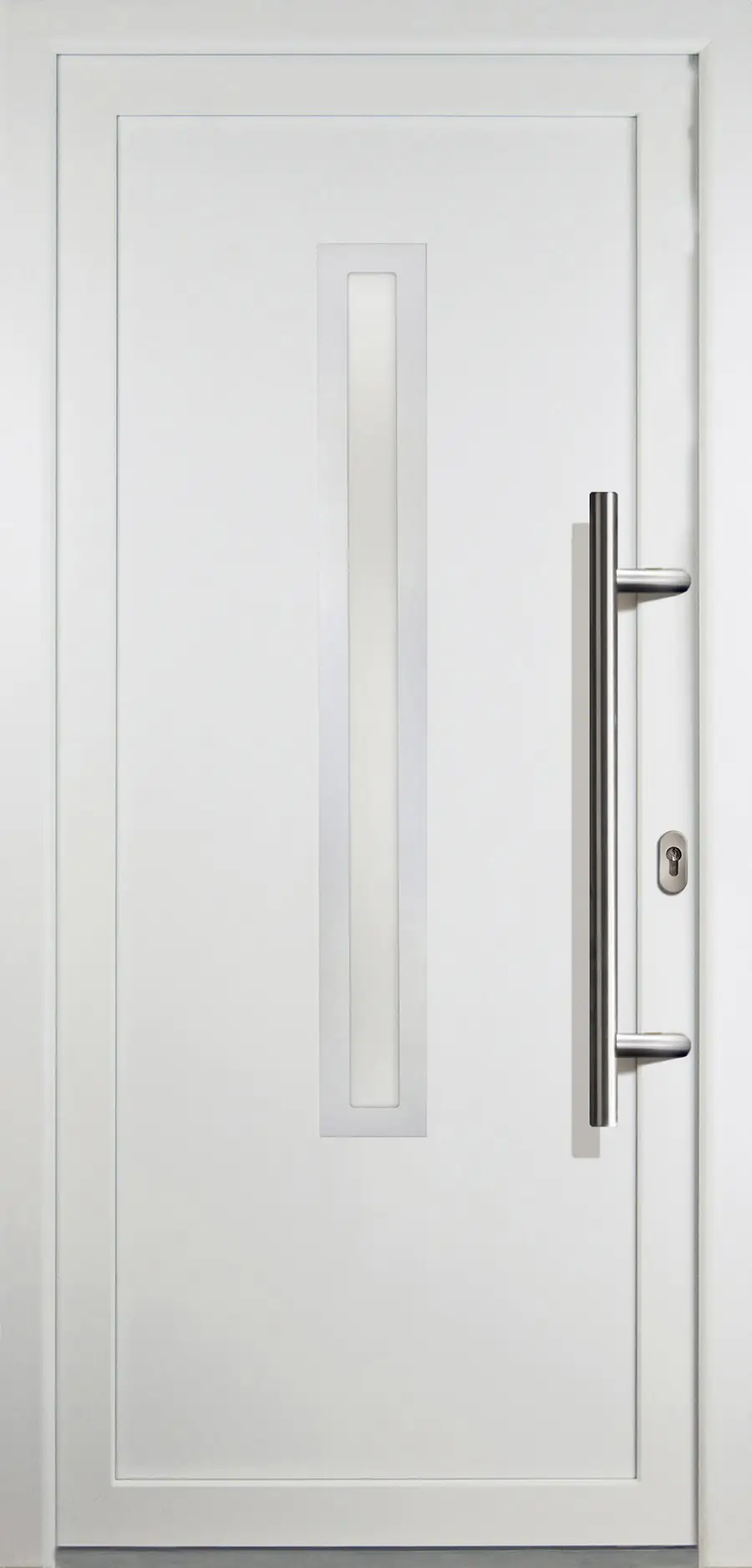 Meeth Haustür Signum PVC Modell 70 98 x 200 cm, DIN rechts, weiß