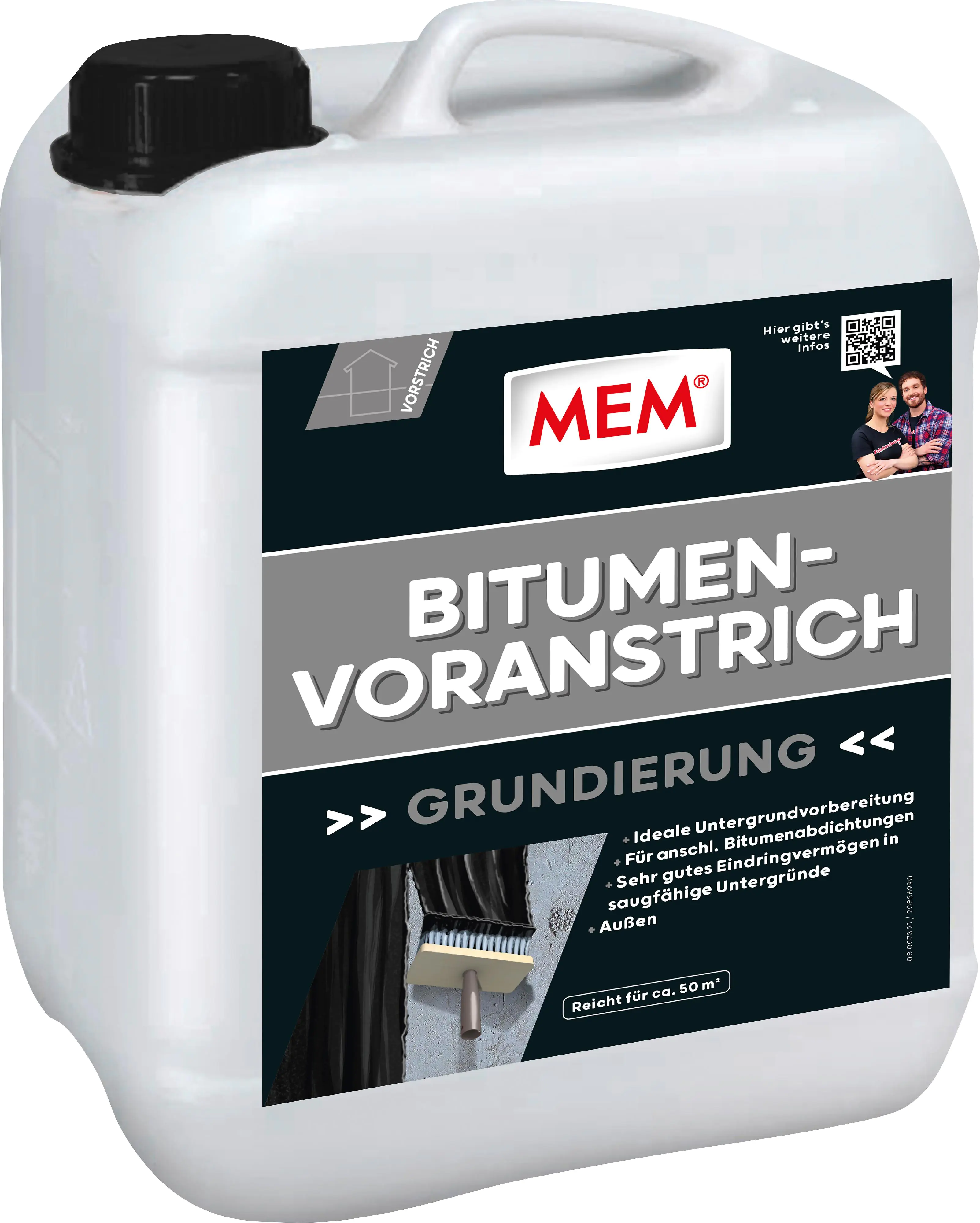MEM Bitumen-Voranstrich 5 l MEM Bitumen-Voranstrich 5 l