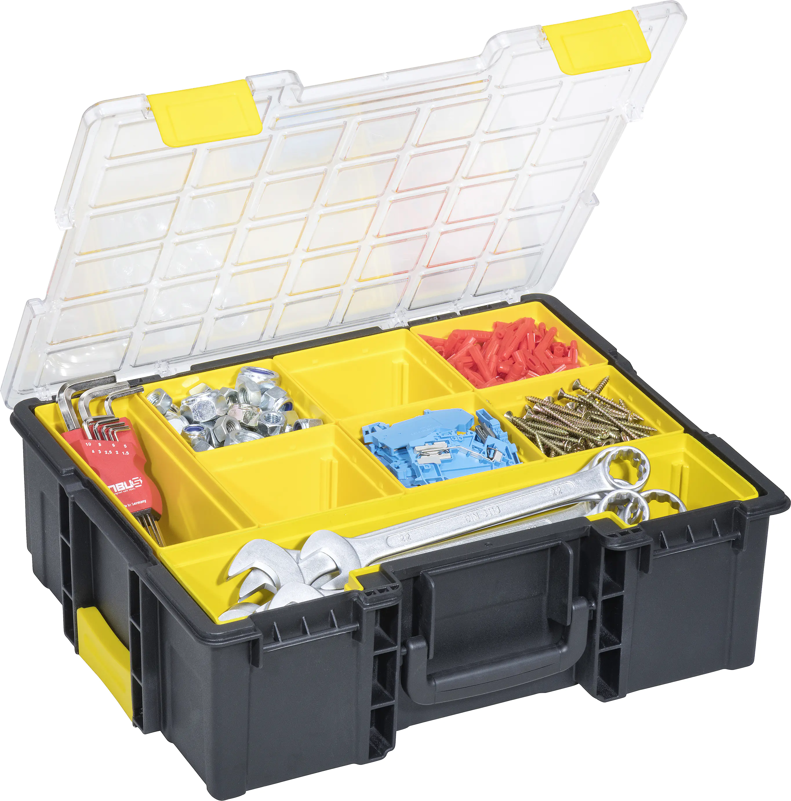 Allit Profi-Kleinteilekoffer EuroPlus Pro K 44.144/8 ohne Inhalt Allit Profi-Kleinteilekoffer EuroPlus Pro K 44.144/8 ohne Inhalt