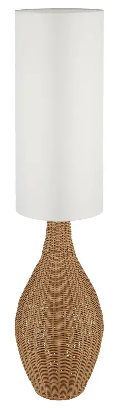 Globo Stehleuchte Anko 125 cm braun rattan-optik